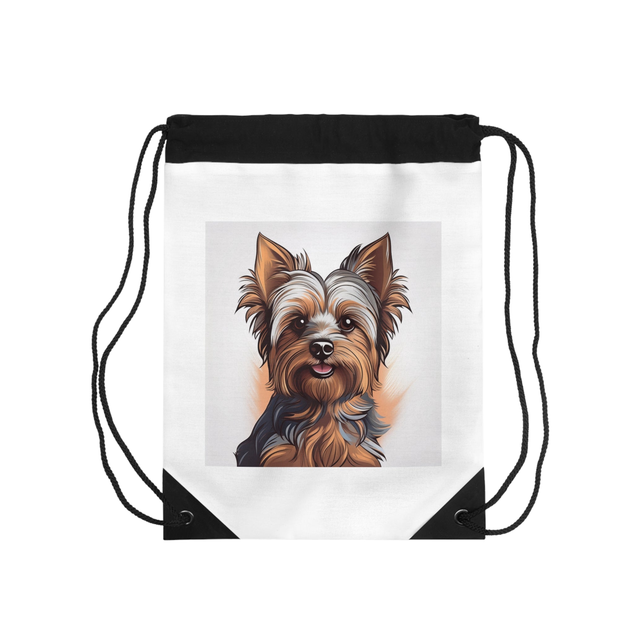 Yorkie Drawstring Bag
