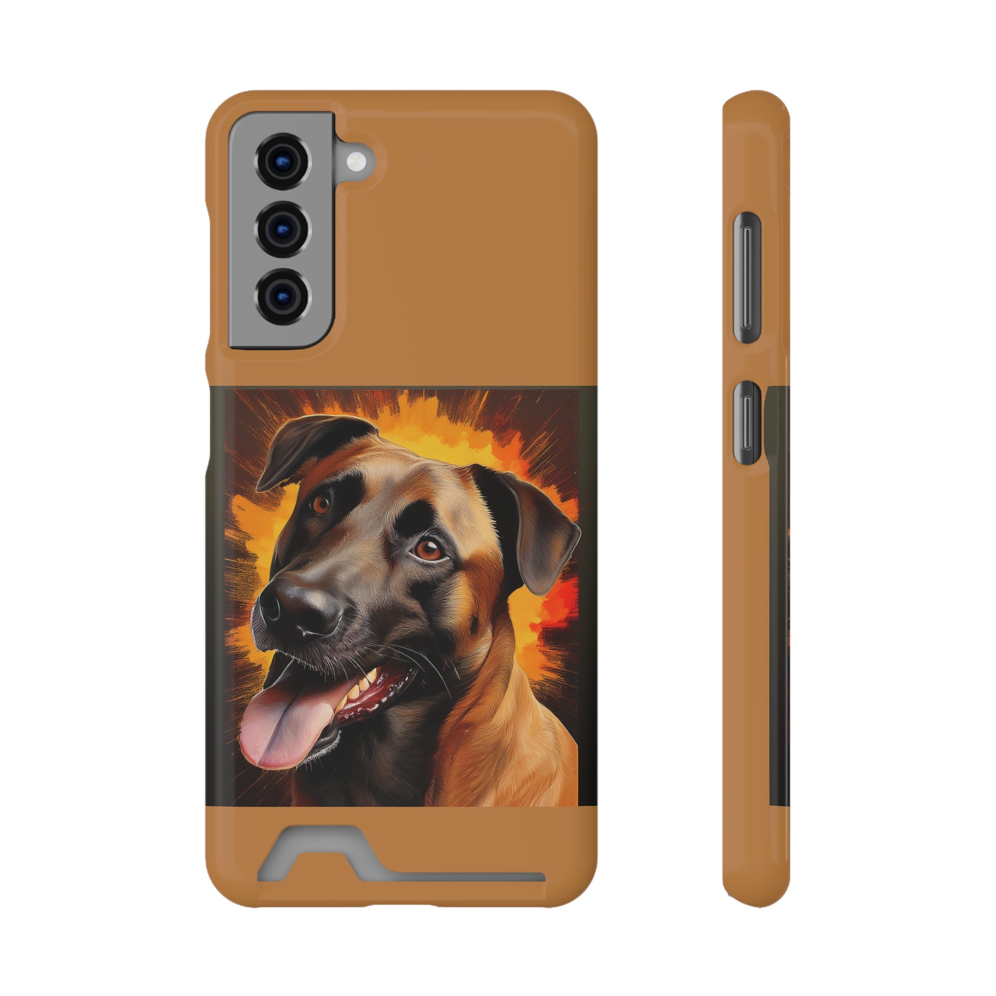 Belgian Malinois Shepherd Phone Case with Card Holder