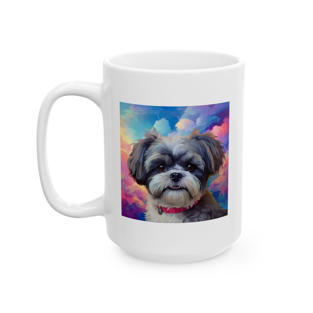 Shih Tzu Ceramic Mug, (11oz, 15oz)
