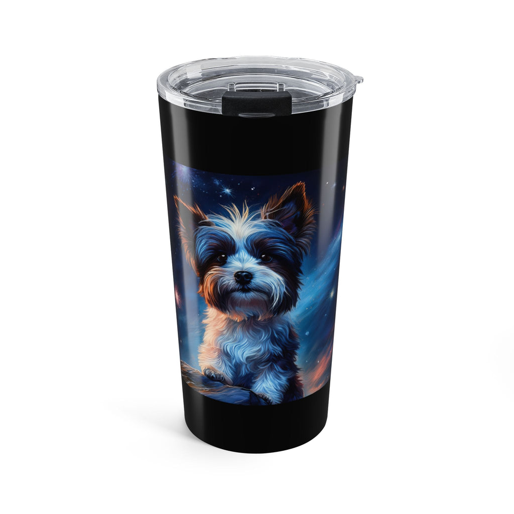Biewer Terrier Stary Night Tumbler 20oz