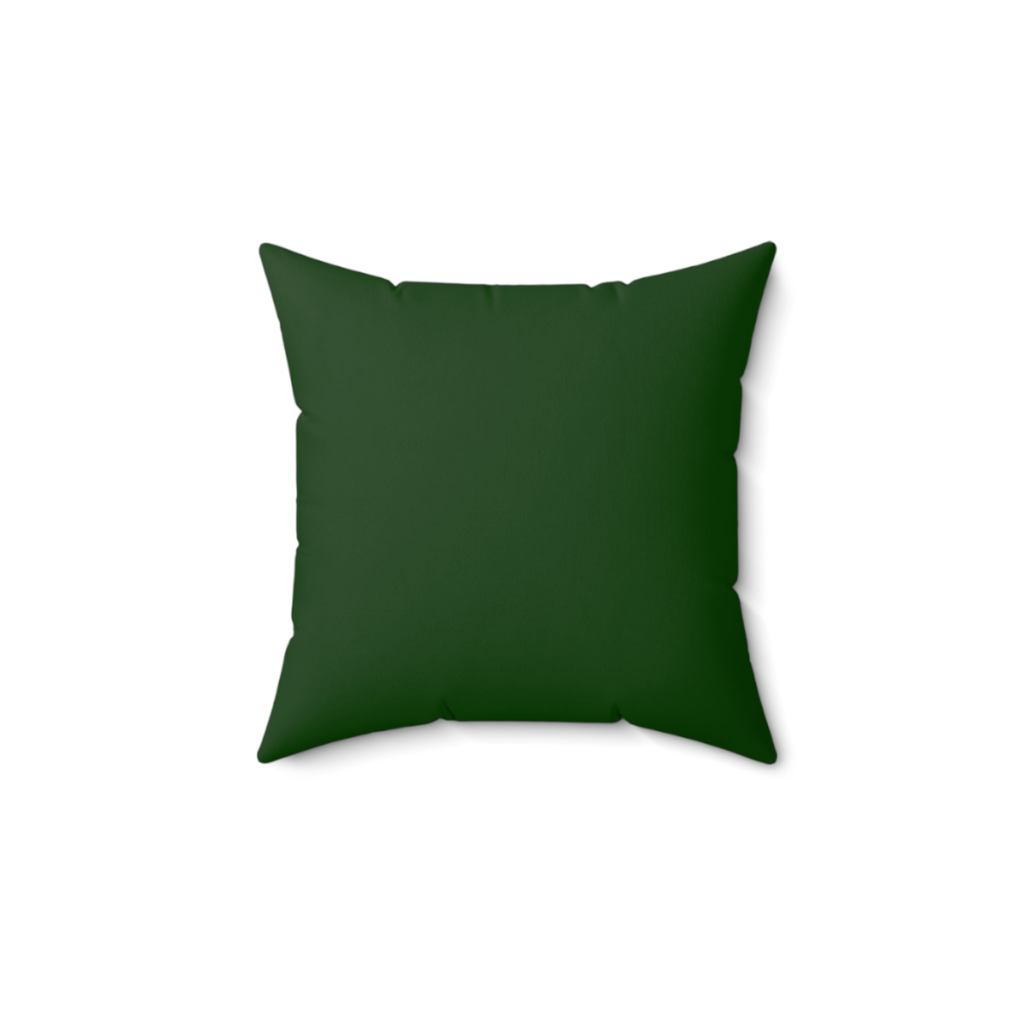 Yorkie Holiday II Polyester Square Pillow
