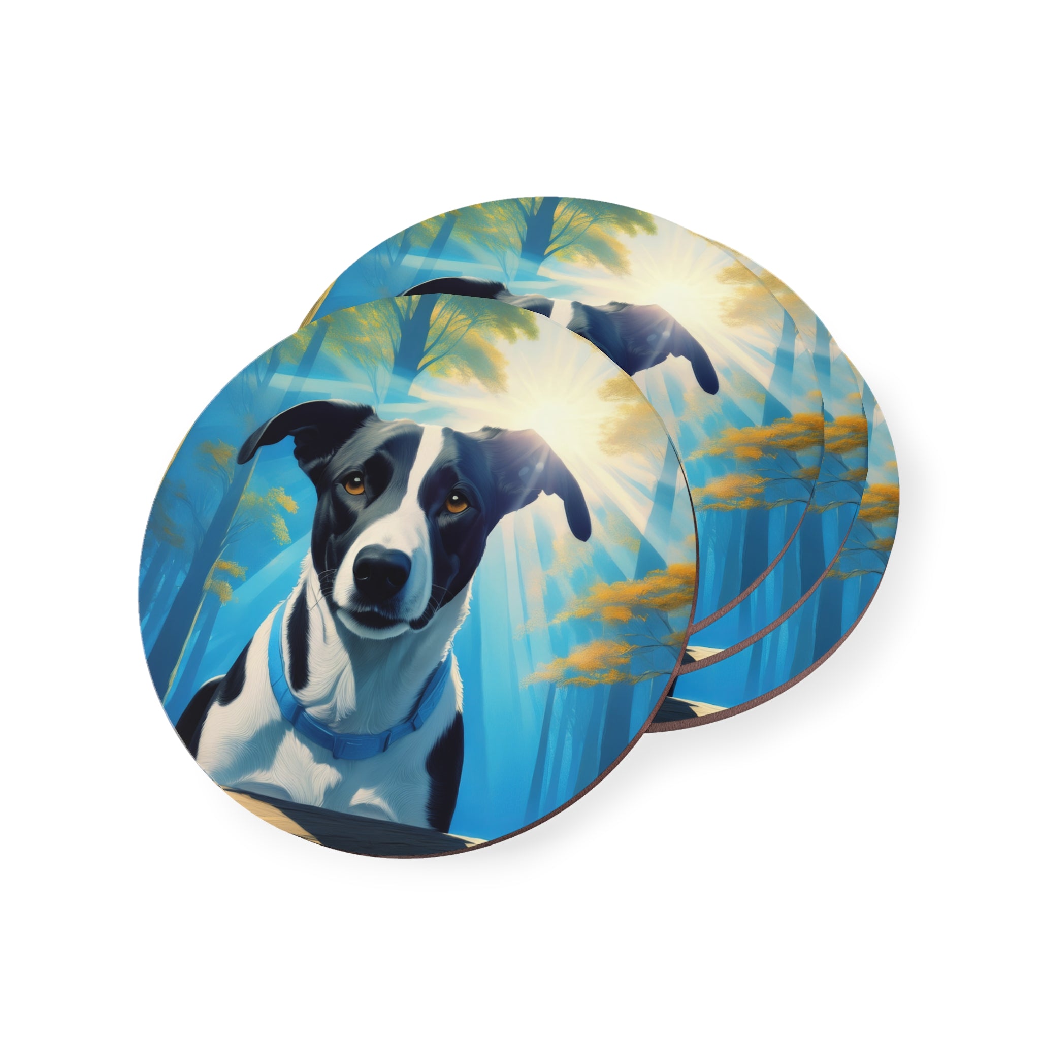 Coonhound Forest Coasters