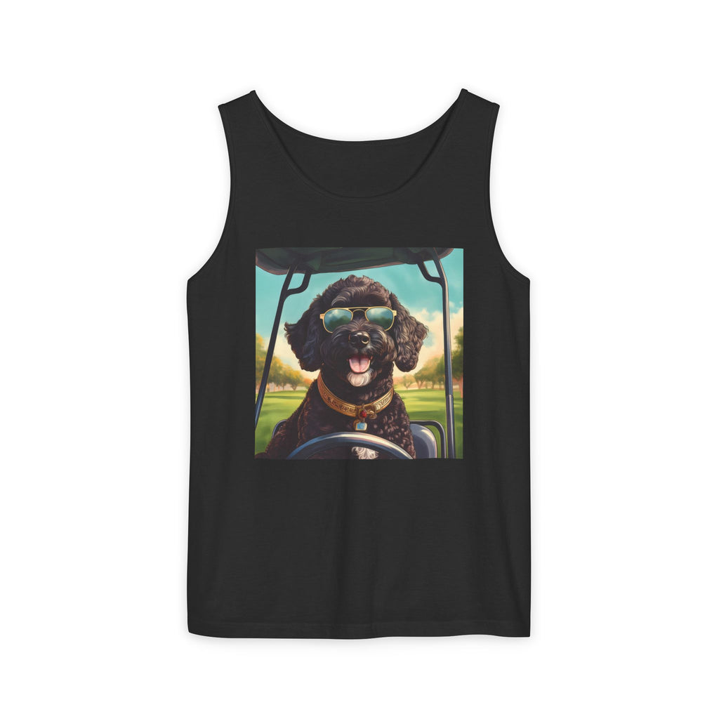 Doodle Golf Cart Tank Top