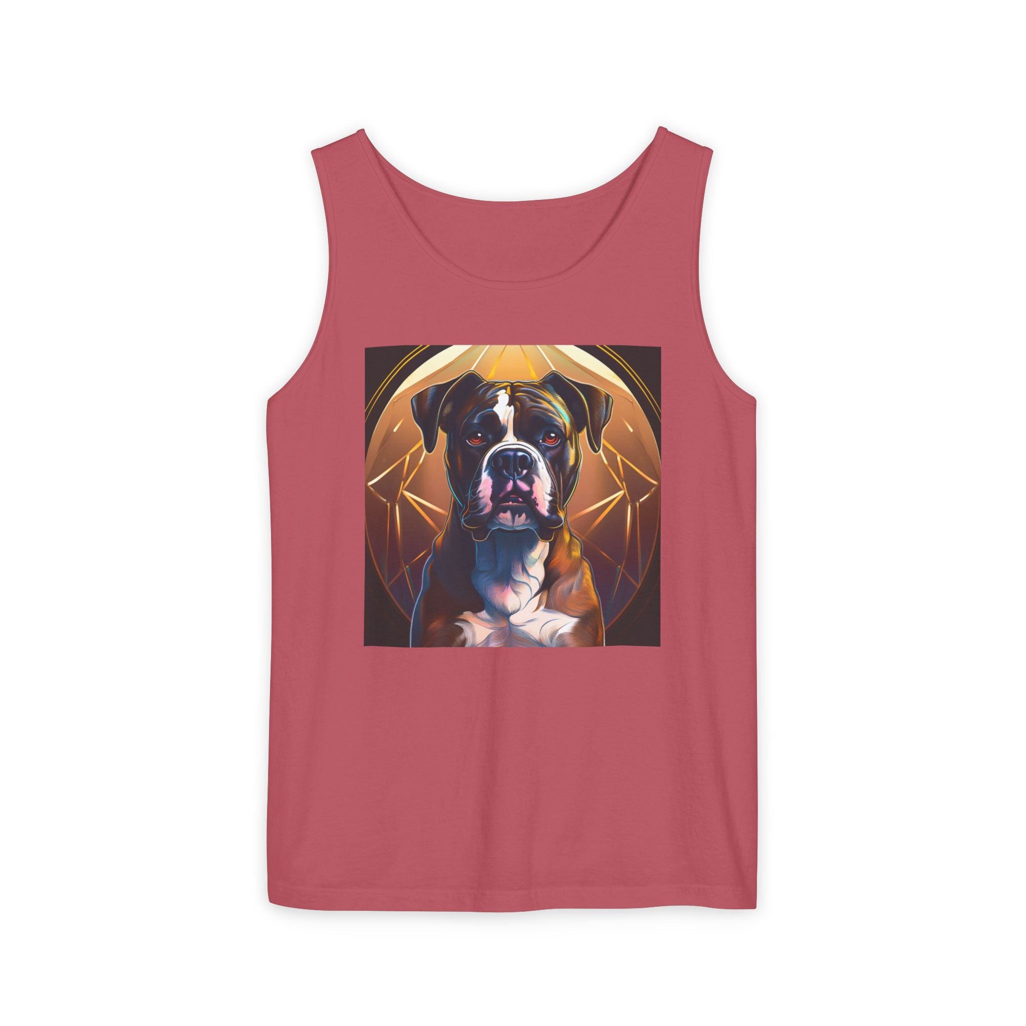 Brindle Gold Boxer Tank Top
