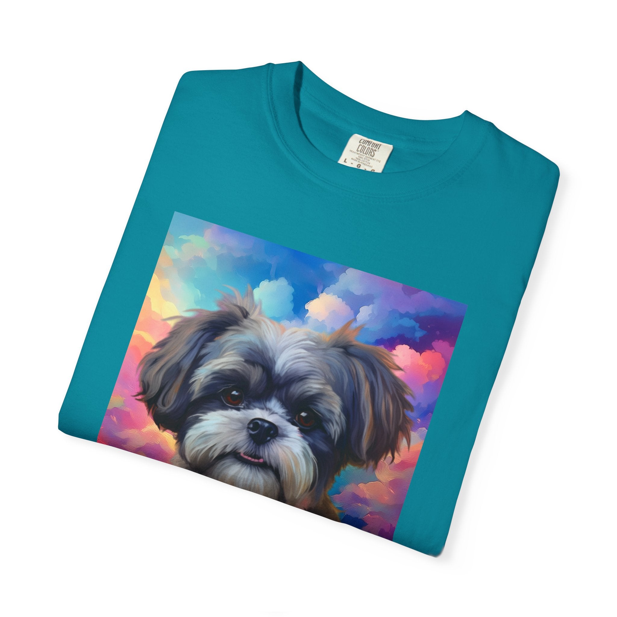 Shih Tzu Unisex Garment-Dyed T-shirt