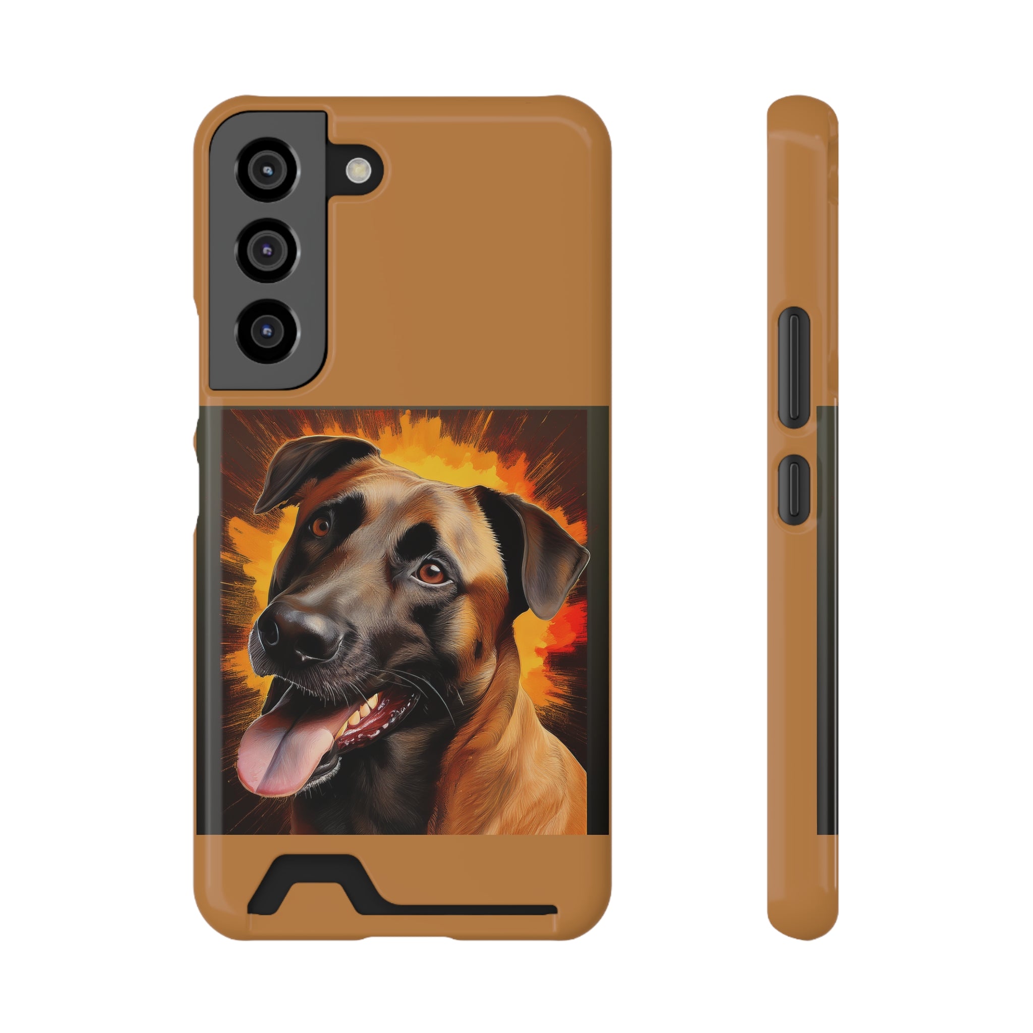 Belgian Malinois Shepherd Phone Case with Card Holder