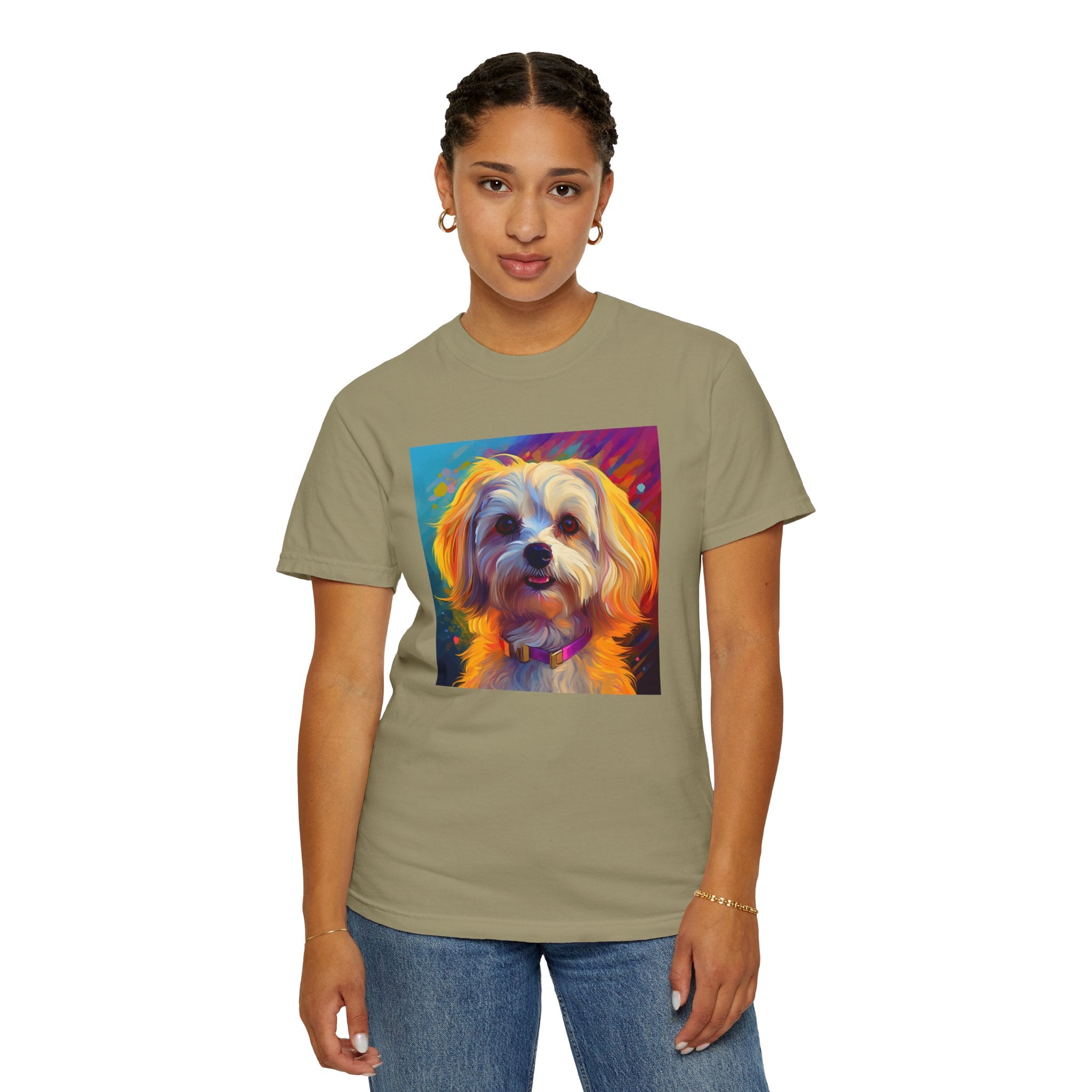 Havanese Unisex Garment-Dyed T-shirt