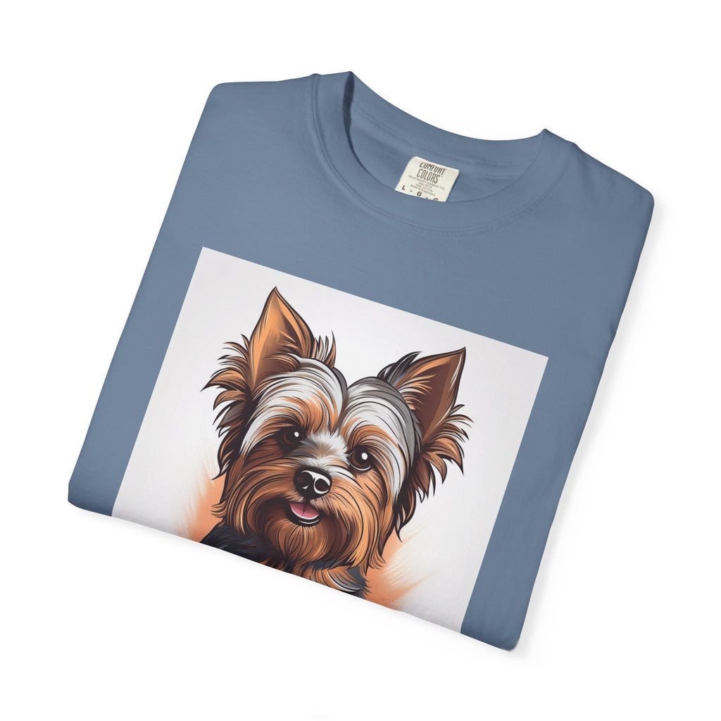 Yorkie Unisex Garment-Dyed T-shirt