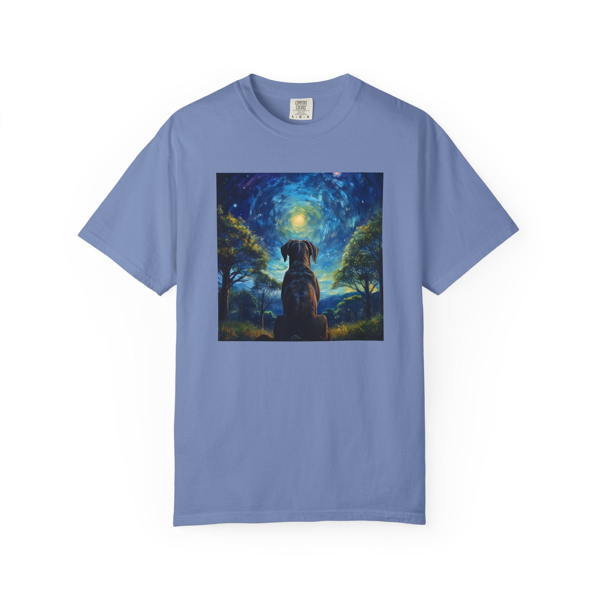 Moonlit Thoughts Unisex Garment-Dyed T-shirt