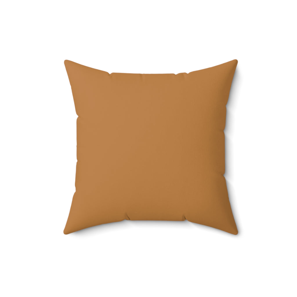 Black Mouth Cur Square Pillow