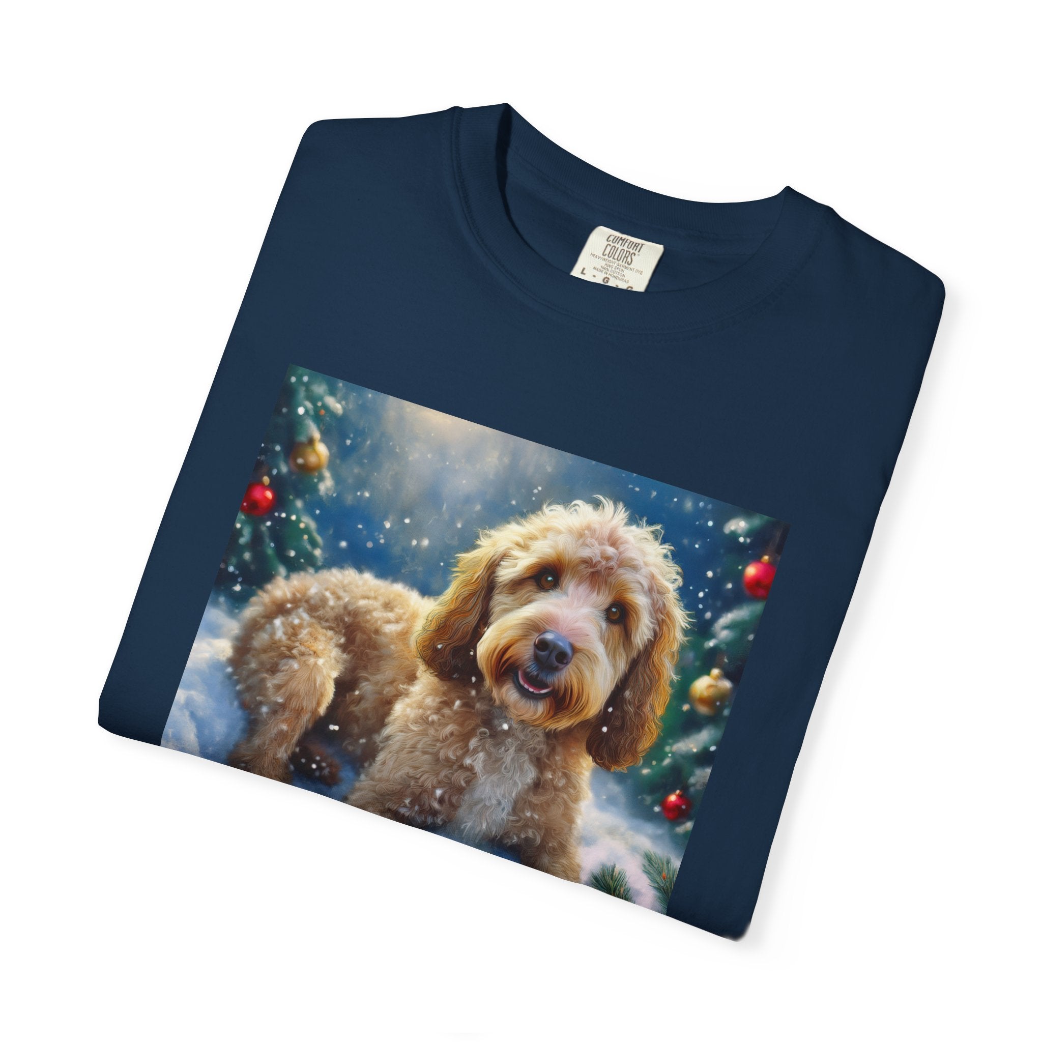 Doodle Holiday Unisex Garment-Dyed T-shirt