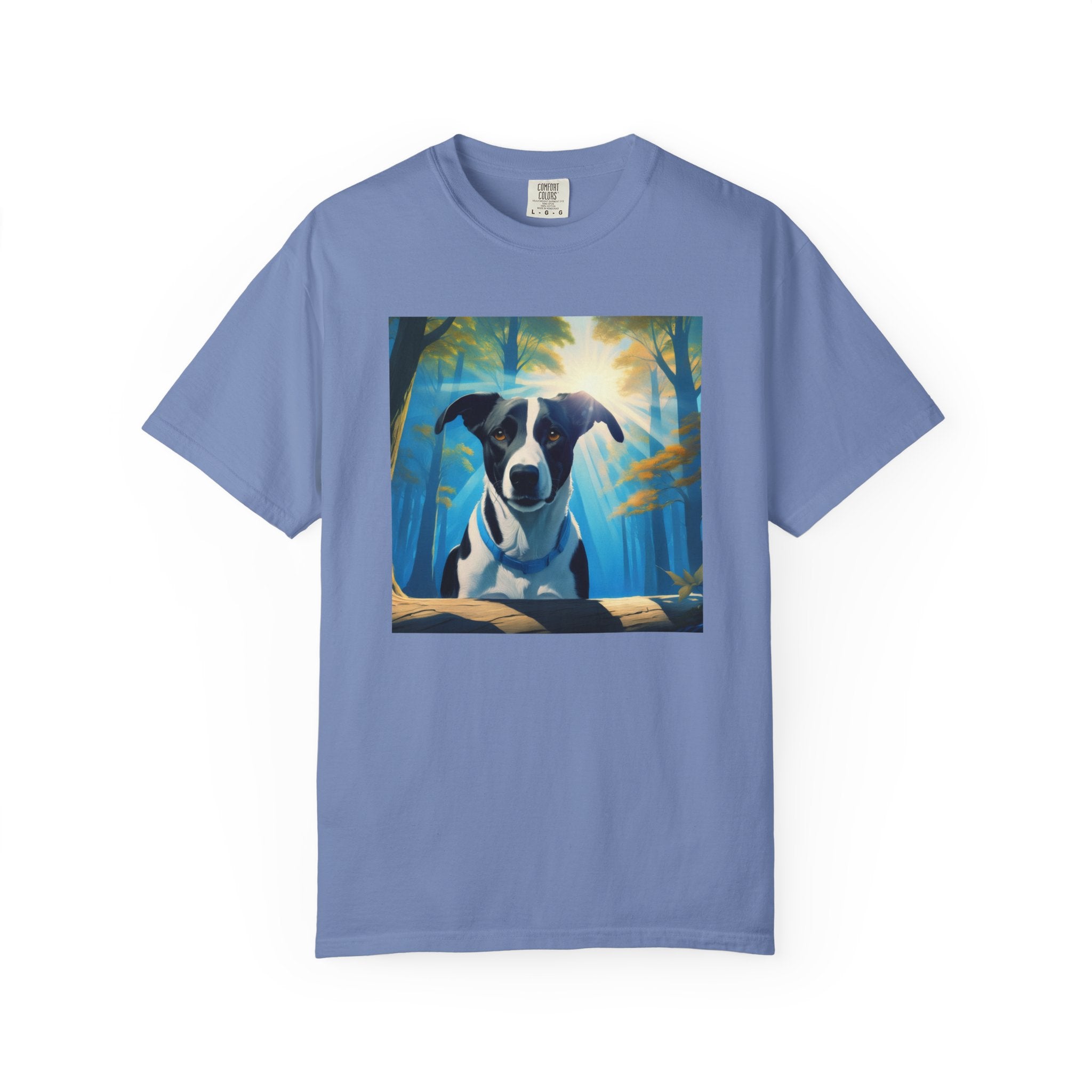 Coonhound Forest Unisex Garment-Dyed T-shirt