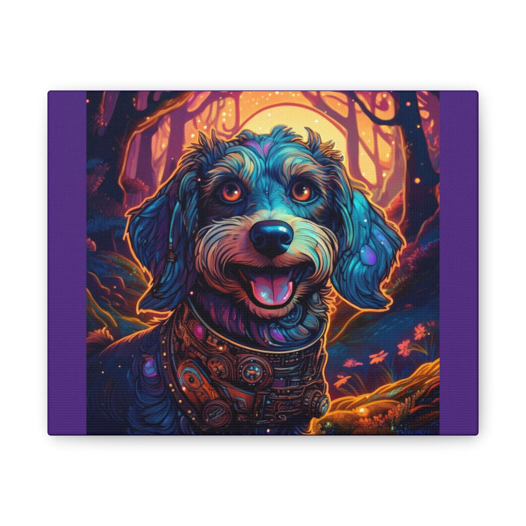 Steampunk Dachshund Stretched, 0.75"