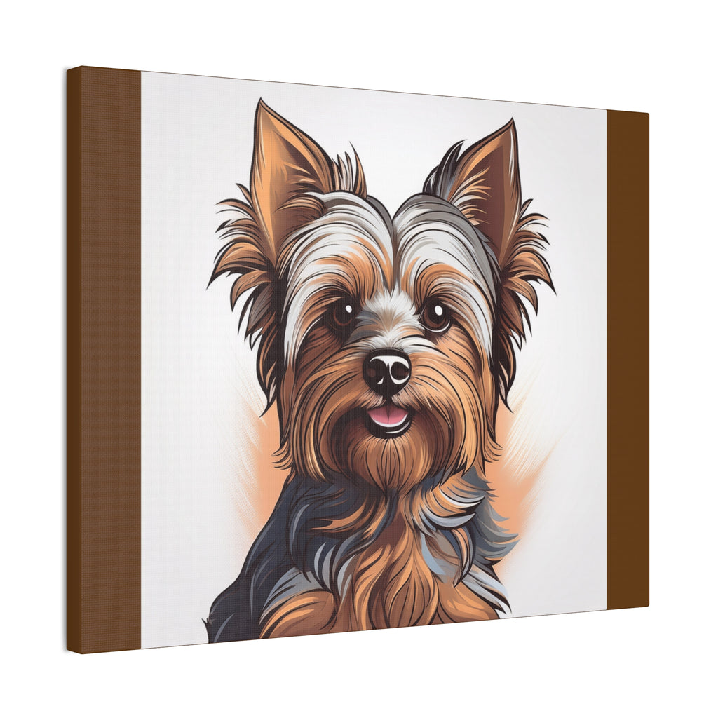 Yorkie Stretched, 0.75"