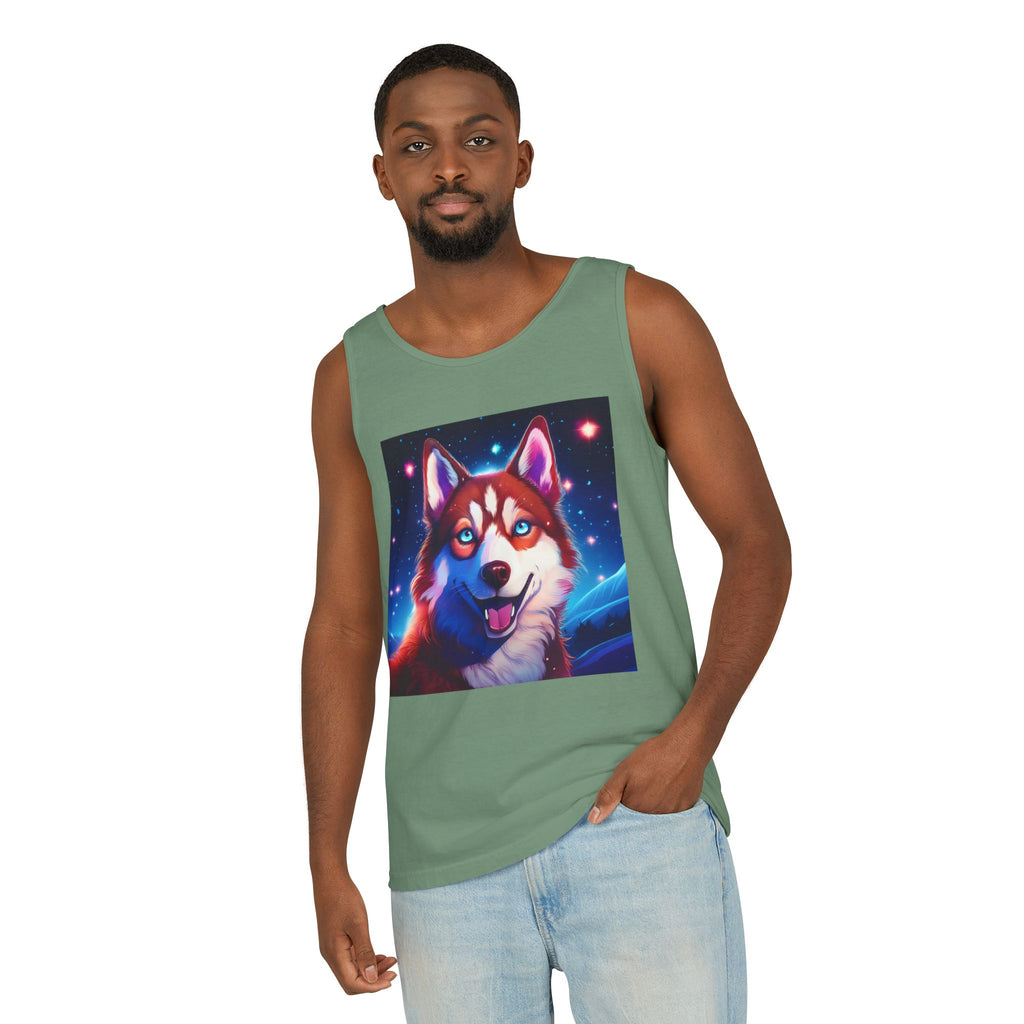 Eskimo Husky Unisex Tank Top