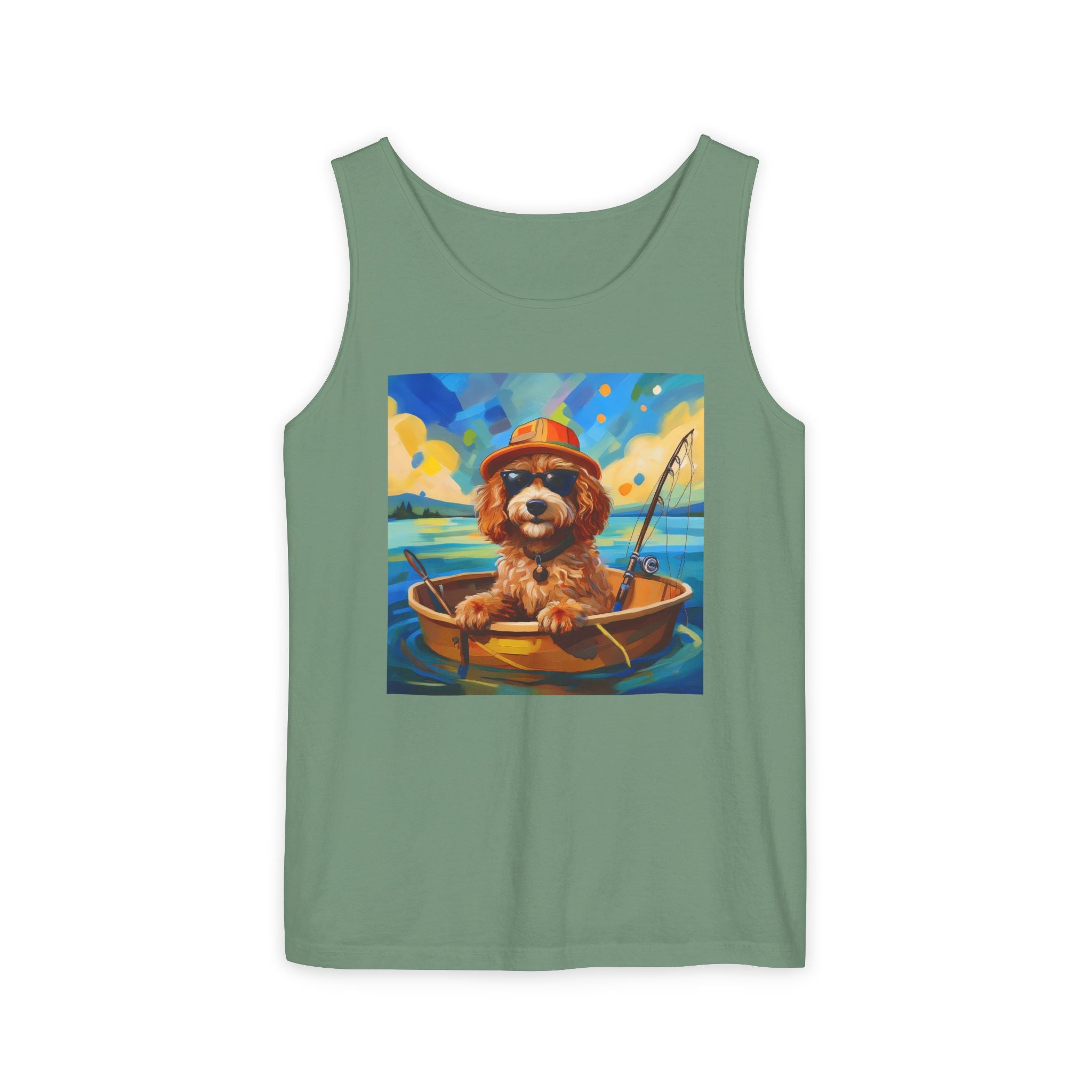 Doodle Fishing Tank Top