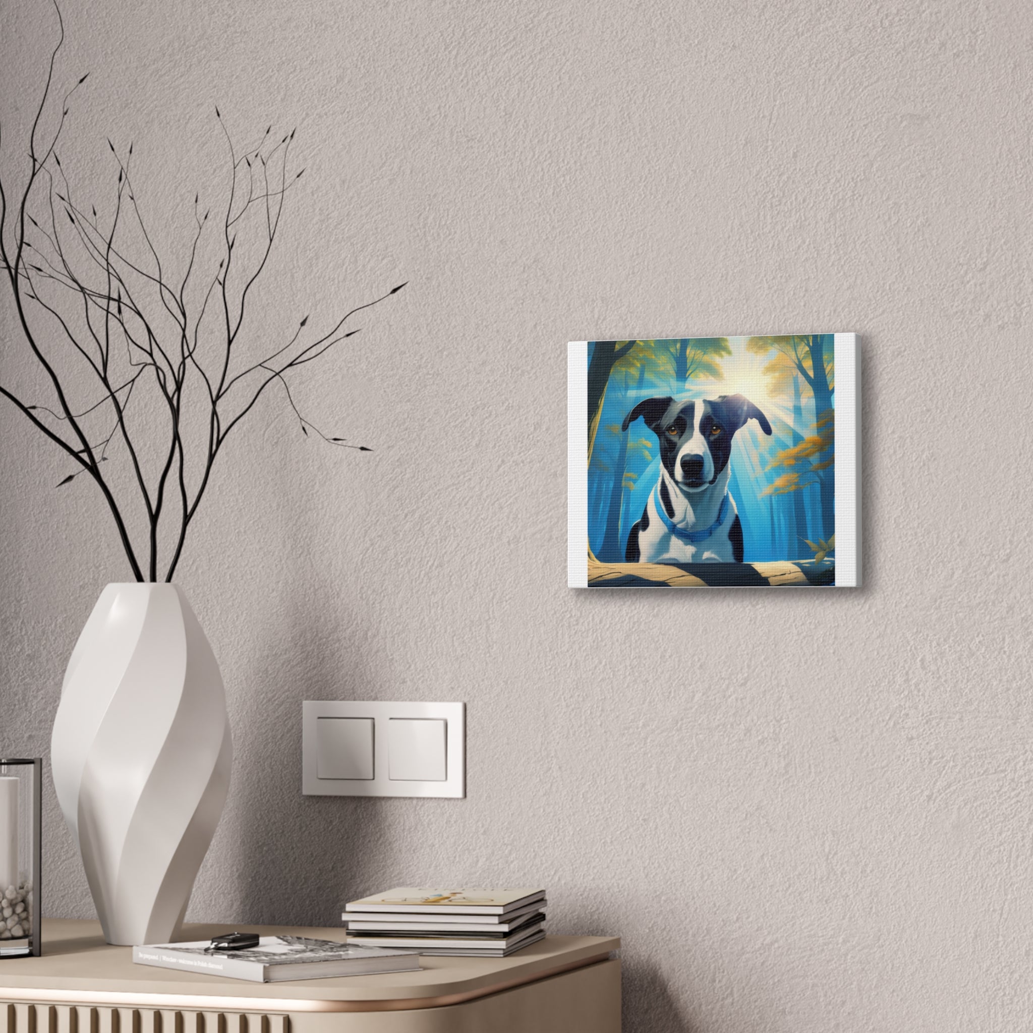 Coonhound Forest Stretched, 0.75"