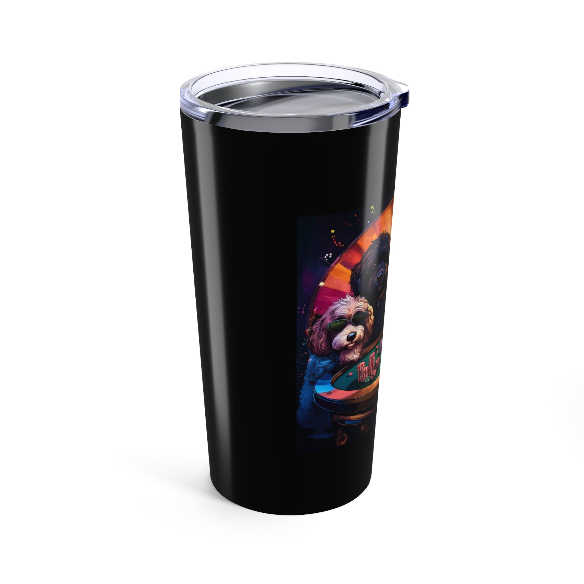Doodle Poker Game Tumbler 20oz