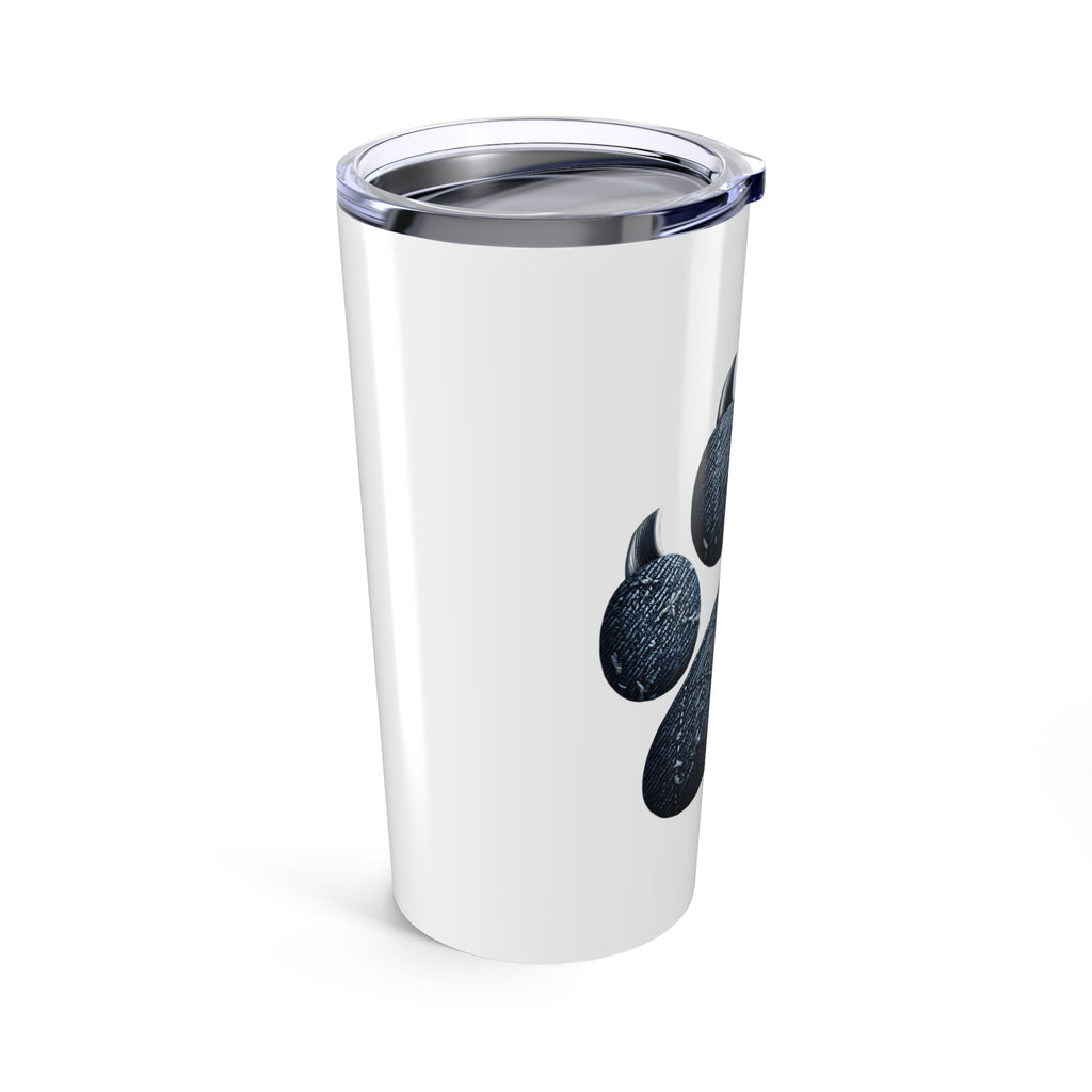 Demin Dog Paw Tumbler 20oz