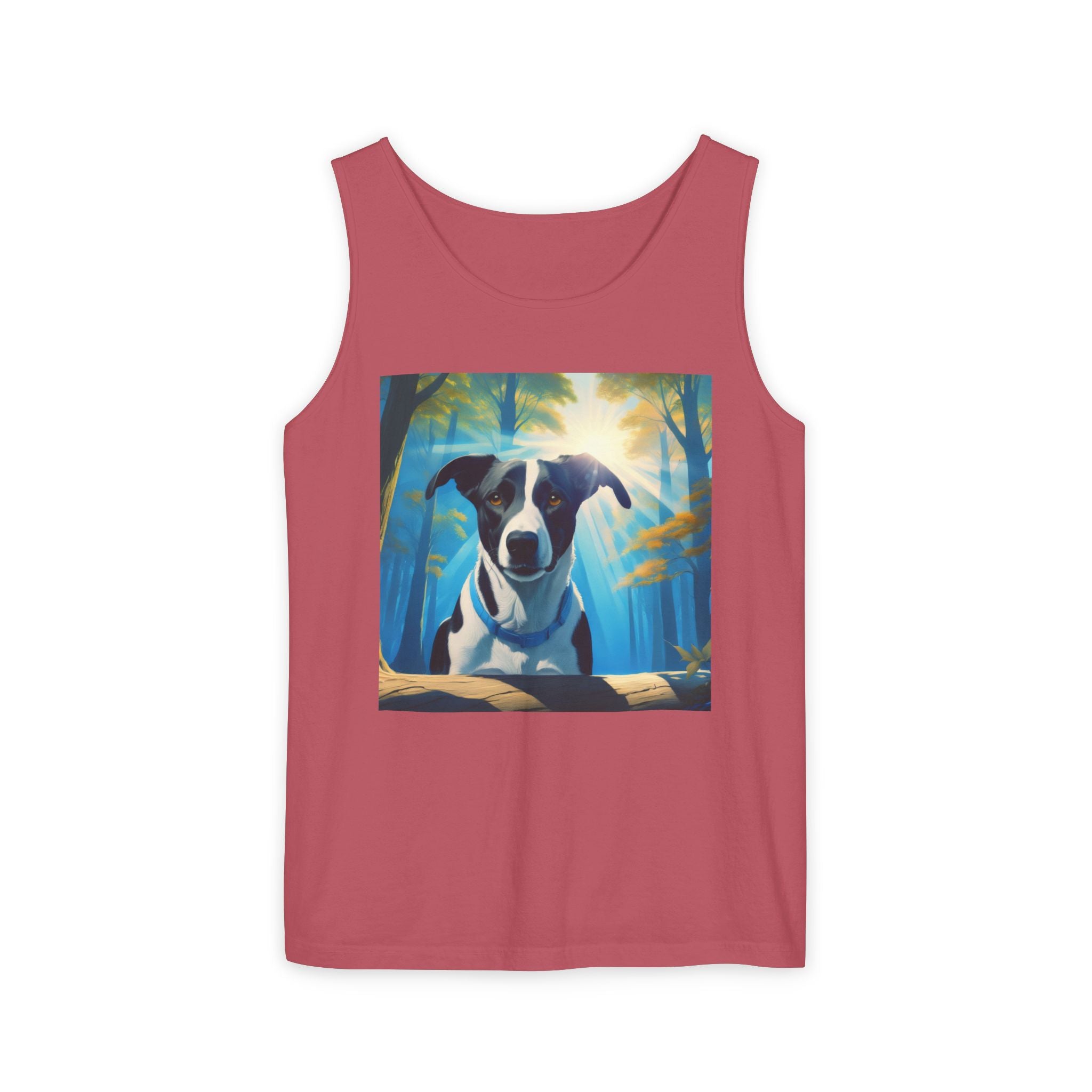 Coonhound Forest Unisex Tank Top