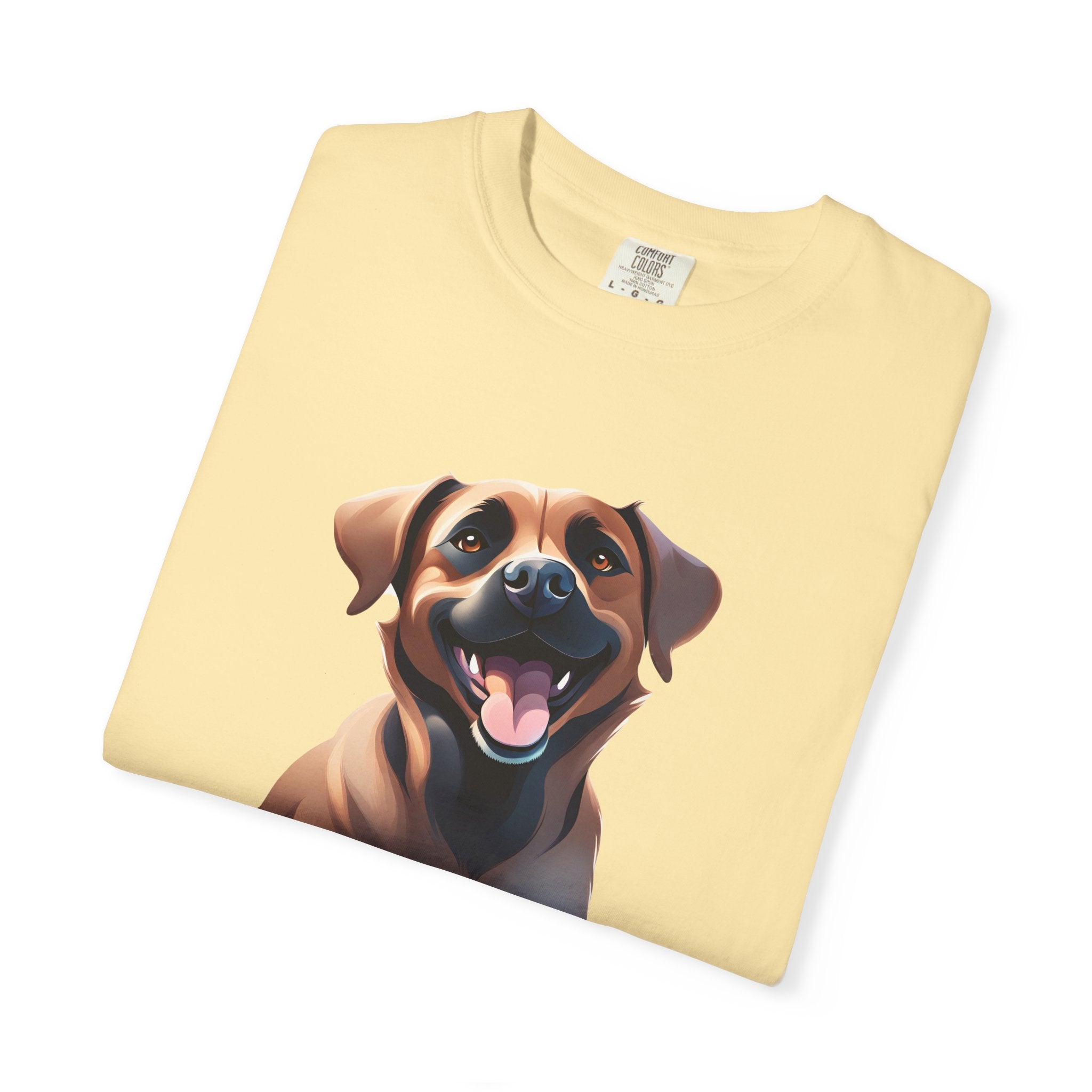 Black Mouth Cur Garment-Dyed T-shirt