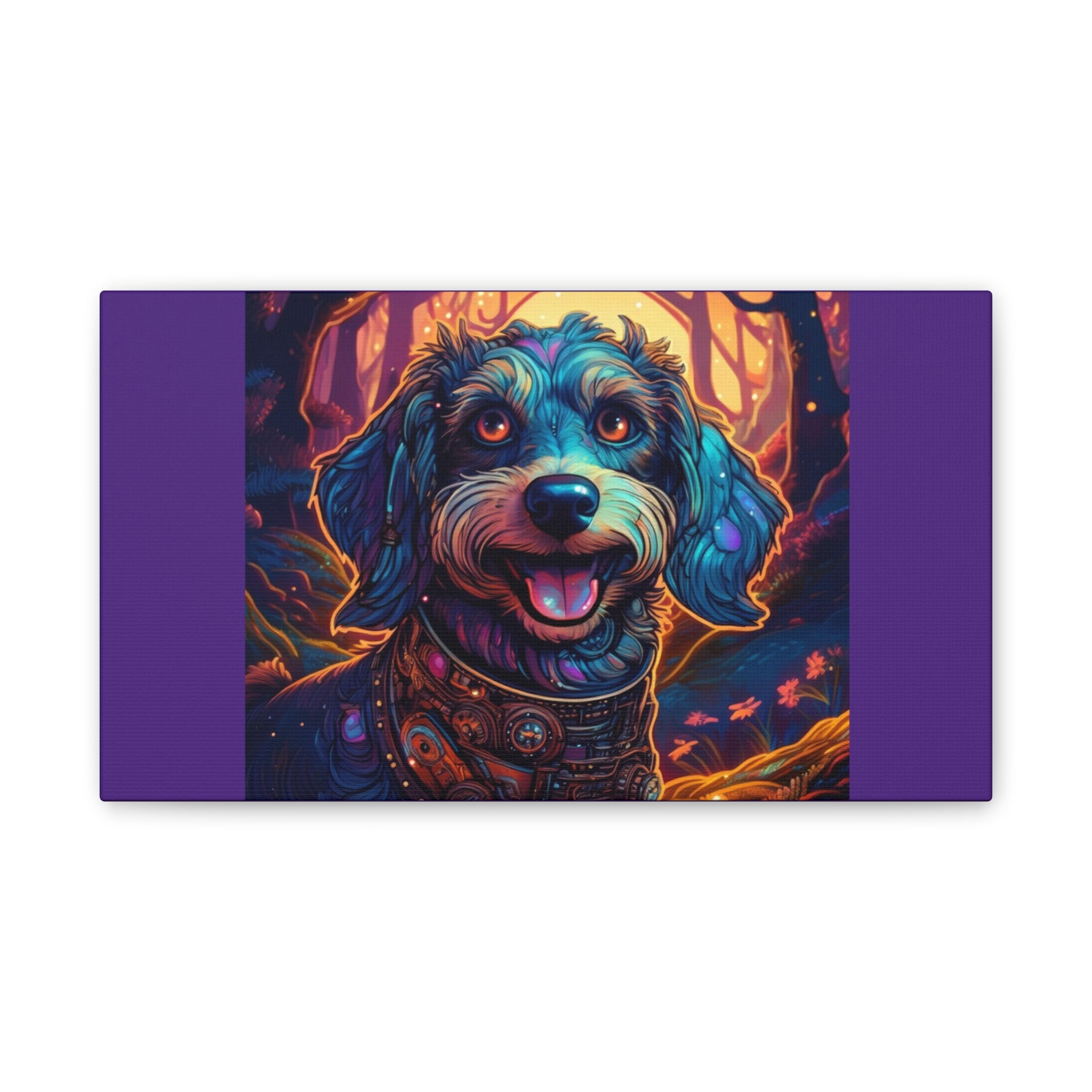 Steampunk Dachshund Stretched, 0.75"