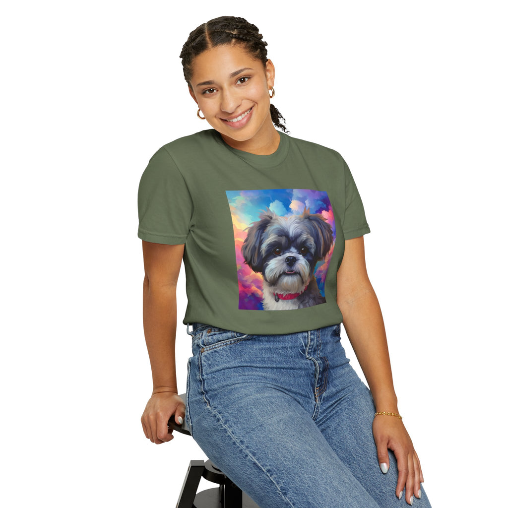 Shih Tzu Unisex Garment-Dyed T-shirt