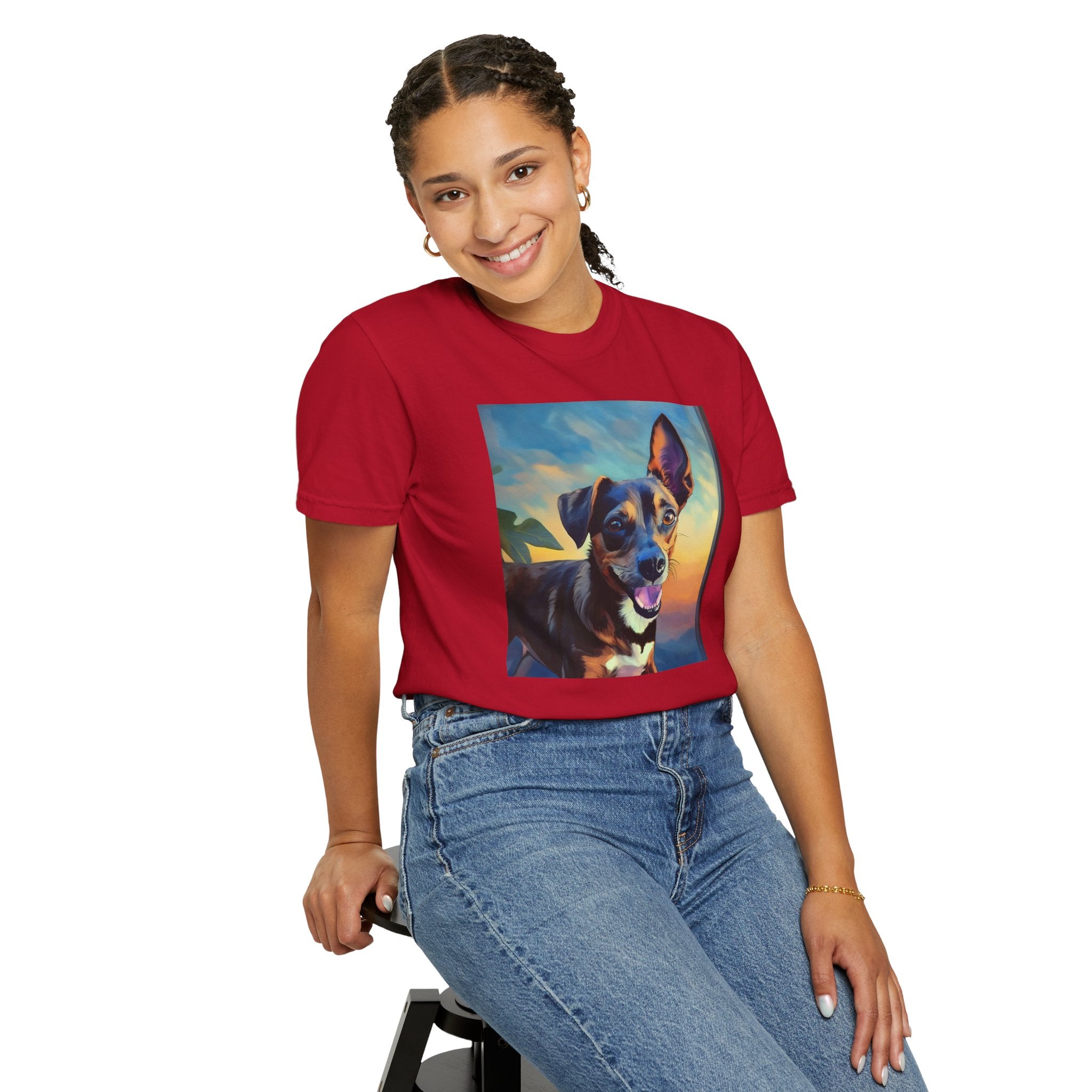 Chiwini Unisex Garment-Dyed T-shirt