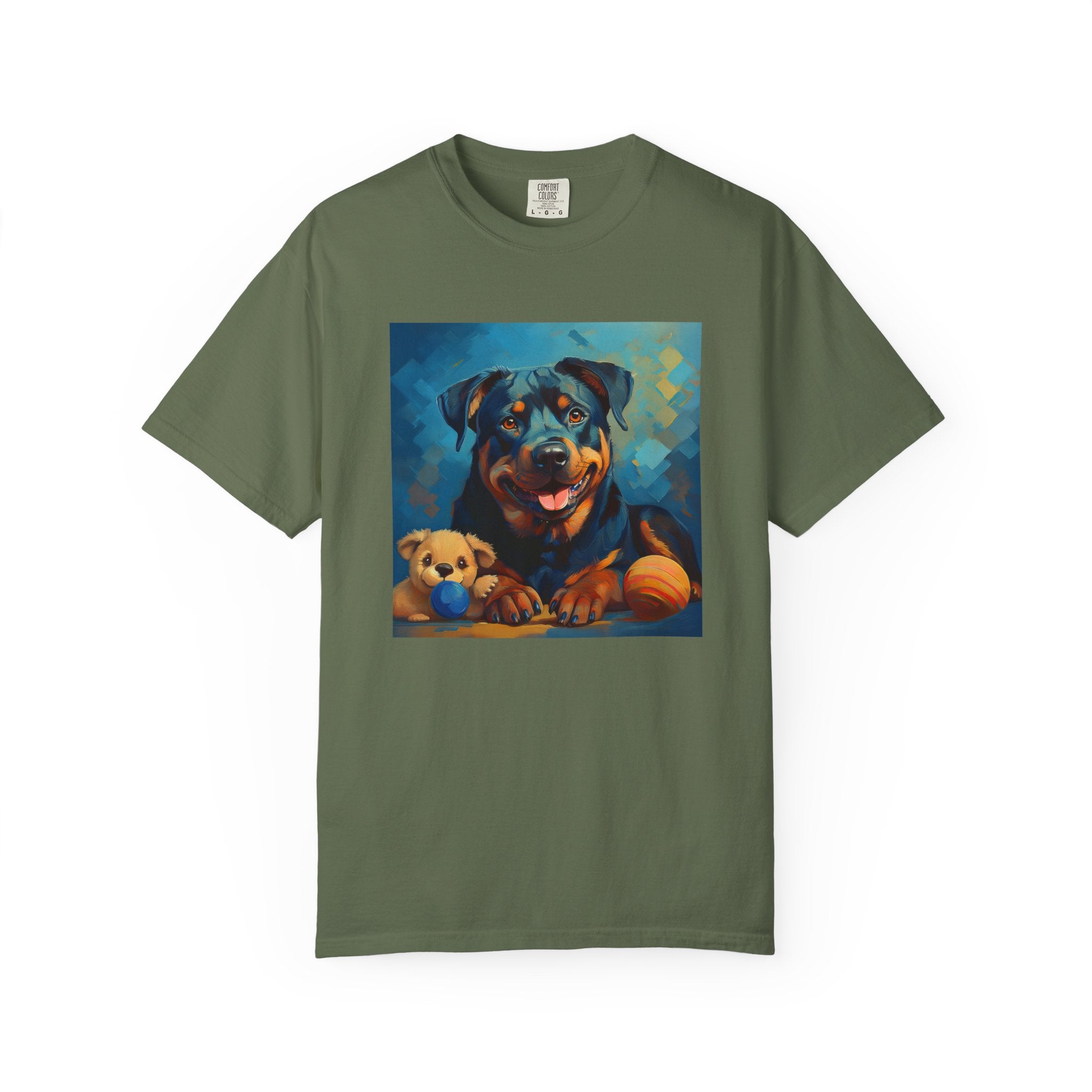 Rottweiler Unisex Garment-Dyed T-shirt