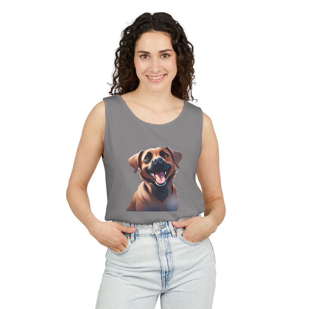 Black Mouth Cur Unisex Tank Top