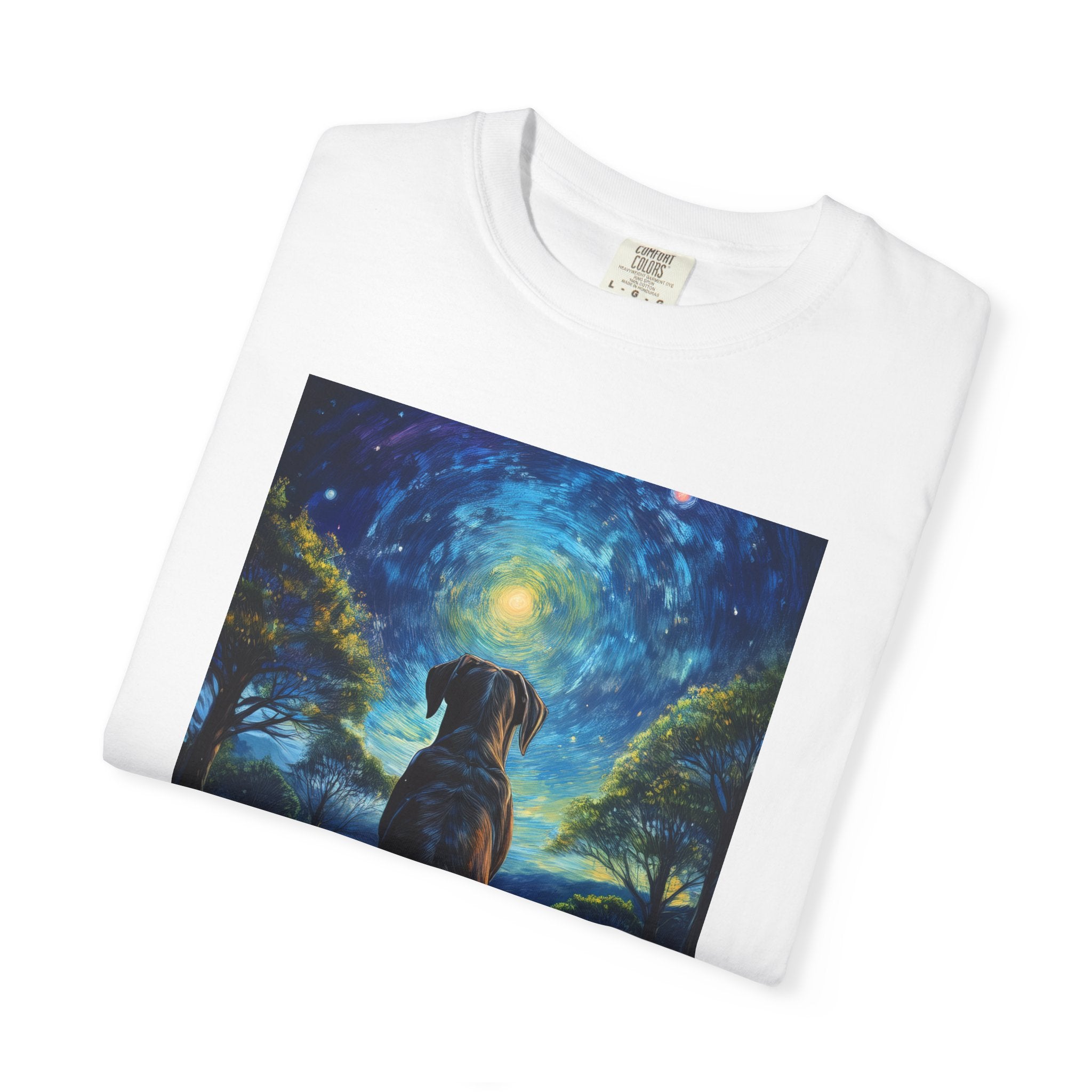 Moonlit Thoughts Unisex Garment-Dyed T-shirt