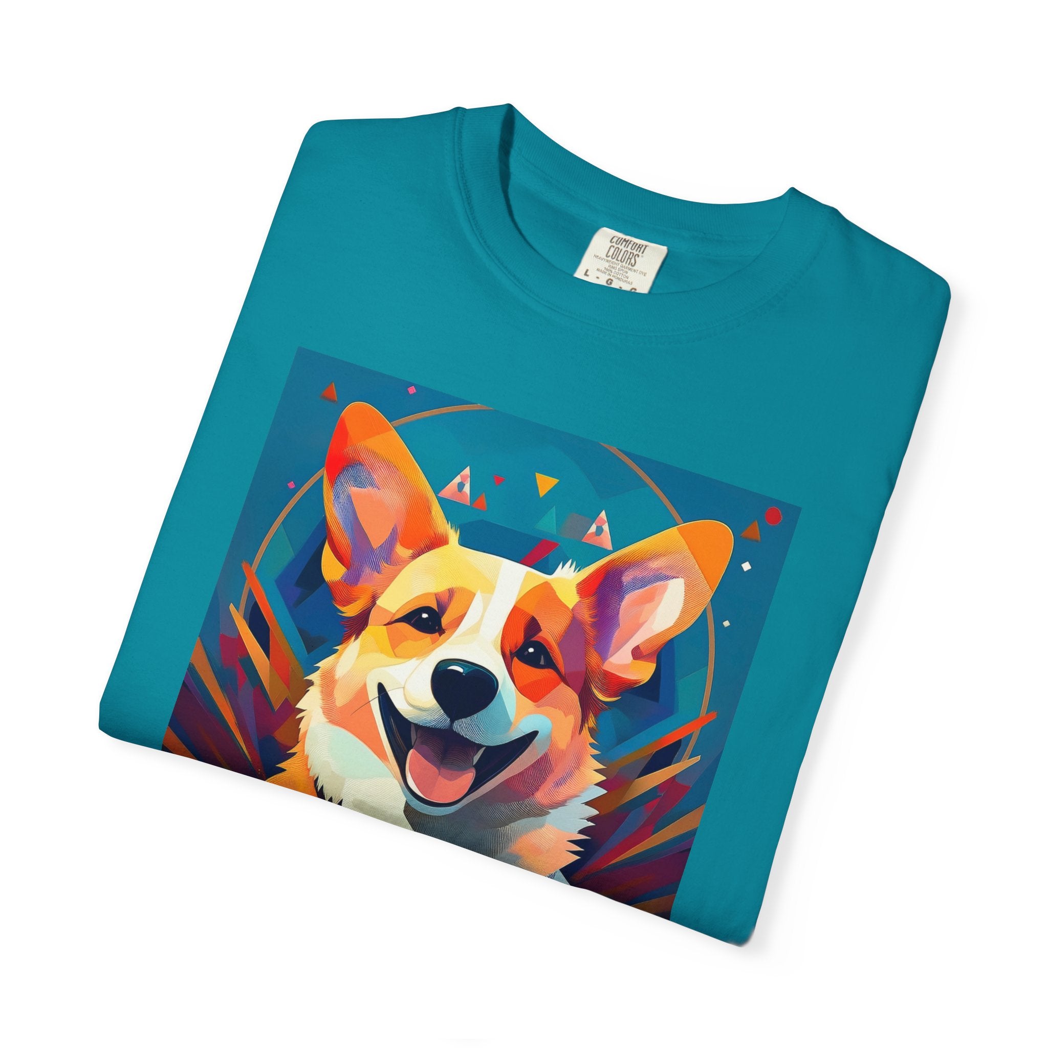 Corgi Unisex Garment-Dyed T-shirt