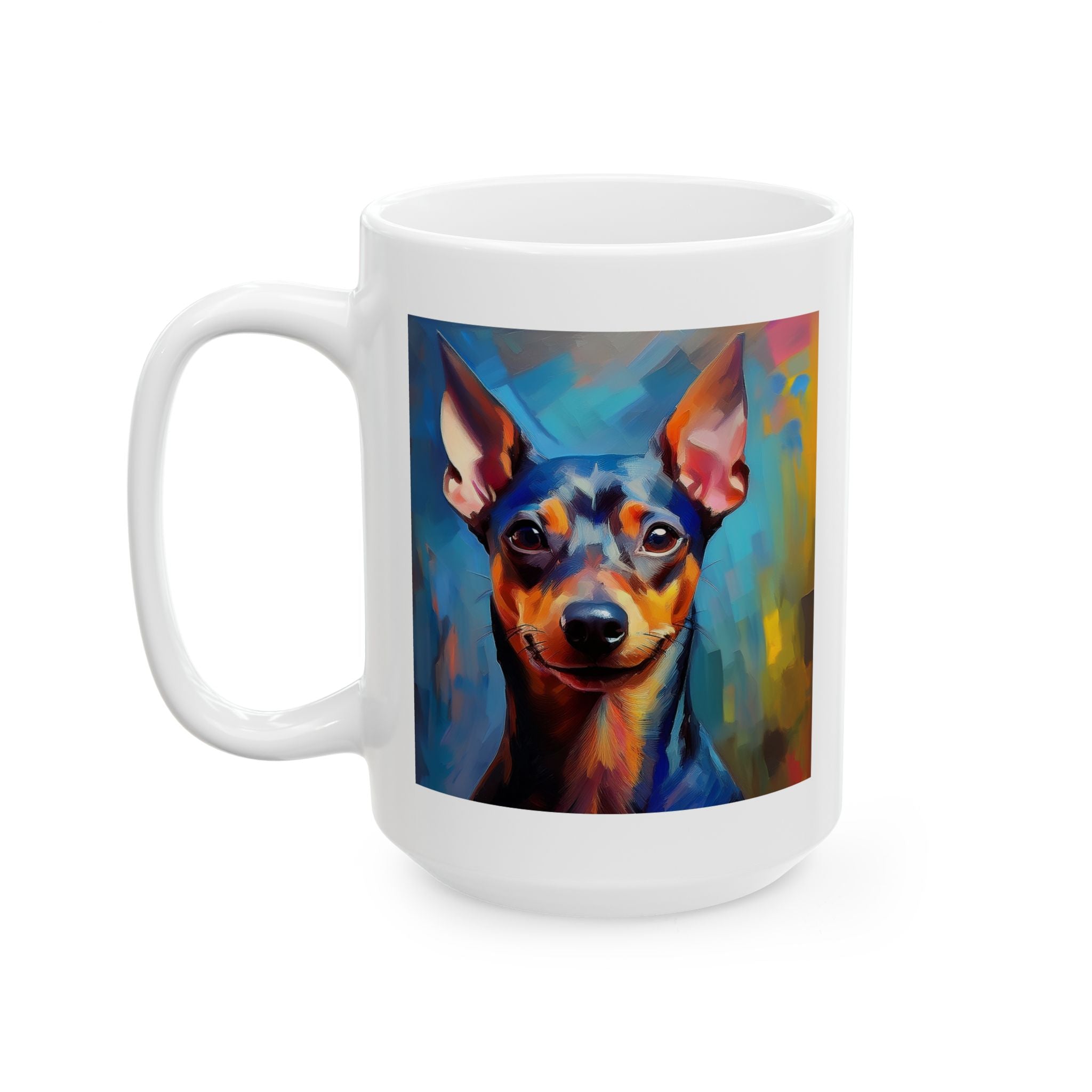 Miniature Pinscher Ceramic Mug, (11oz, 15oz)