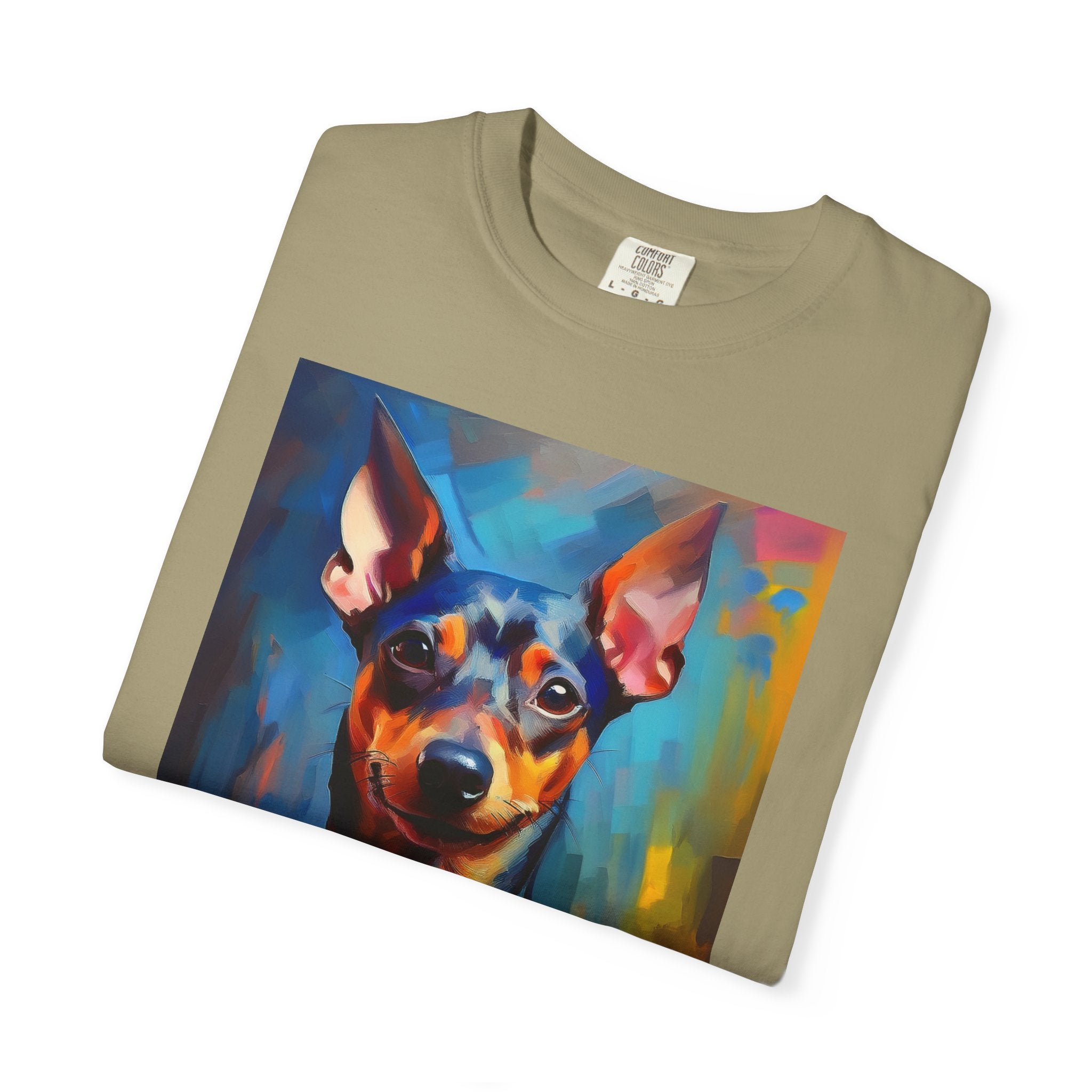 Miniature Pinscher Unisex Garment-Dyed T-shirt