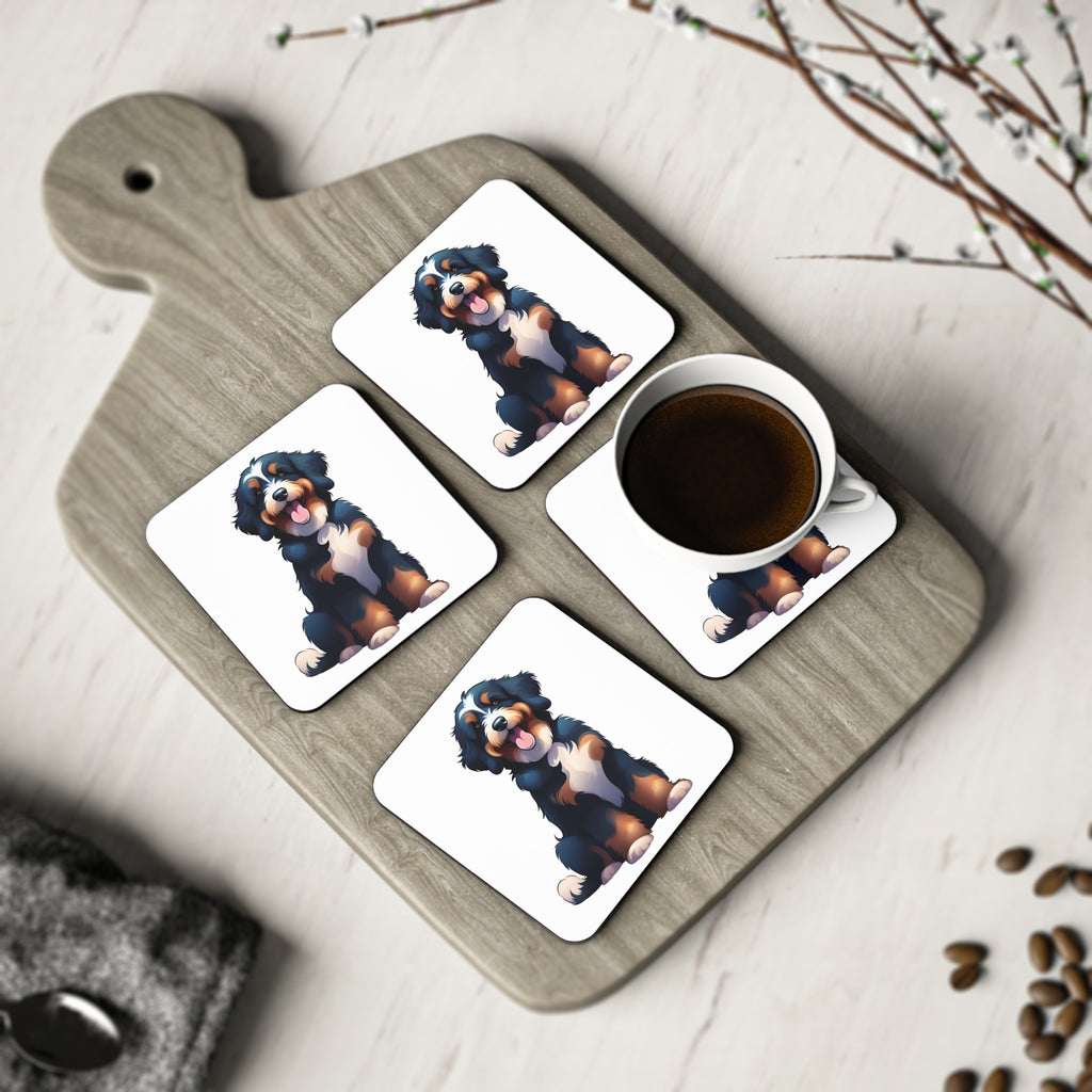 Bernedoodle Coasters