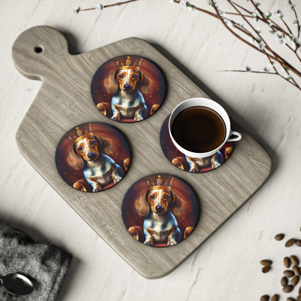 Dachshund Royal Coasters