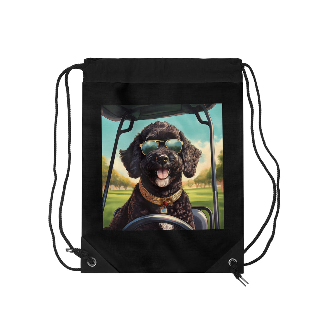 Doodle Golf Cart Drawstring Bag