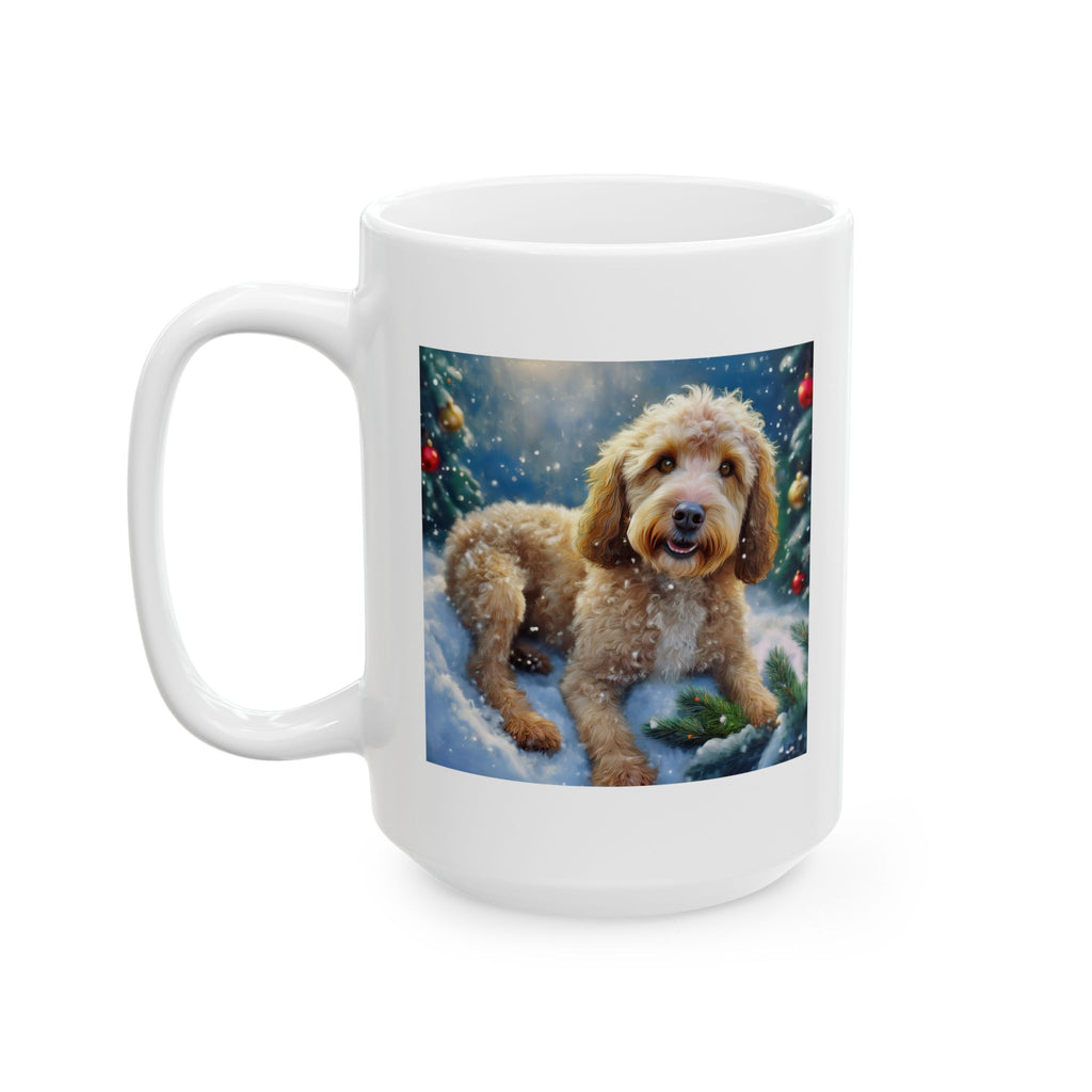 Doodle Holiday Ceramic Mug, (11oz, 15oz)