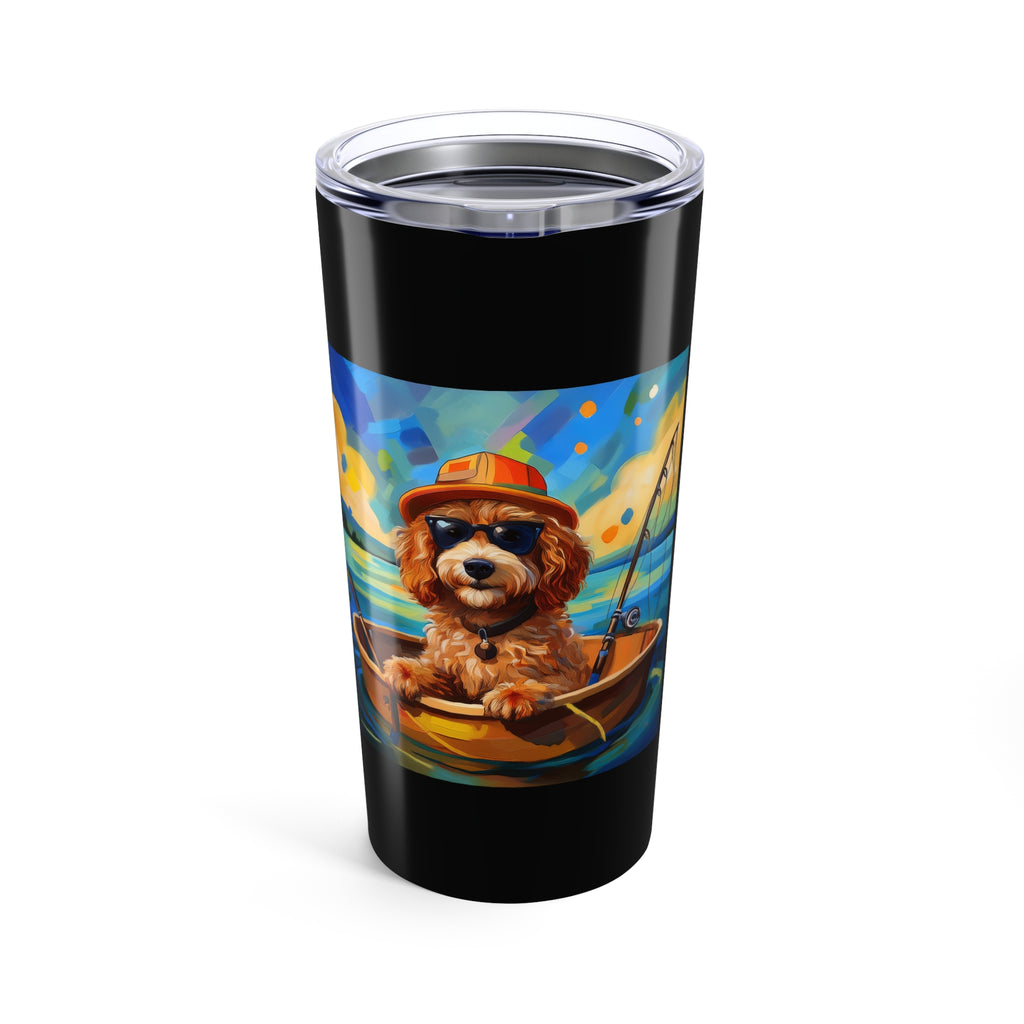 Doodle Fishing Tumbler 20oz
