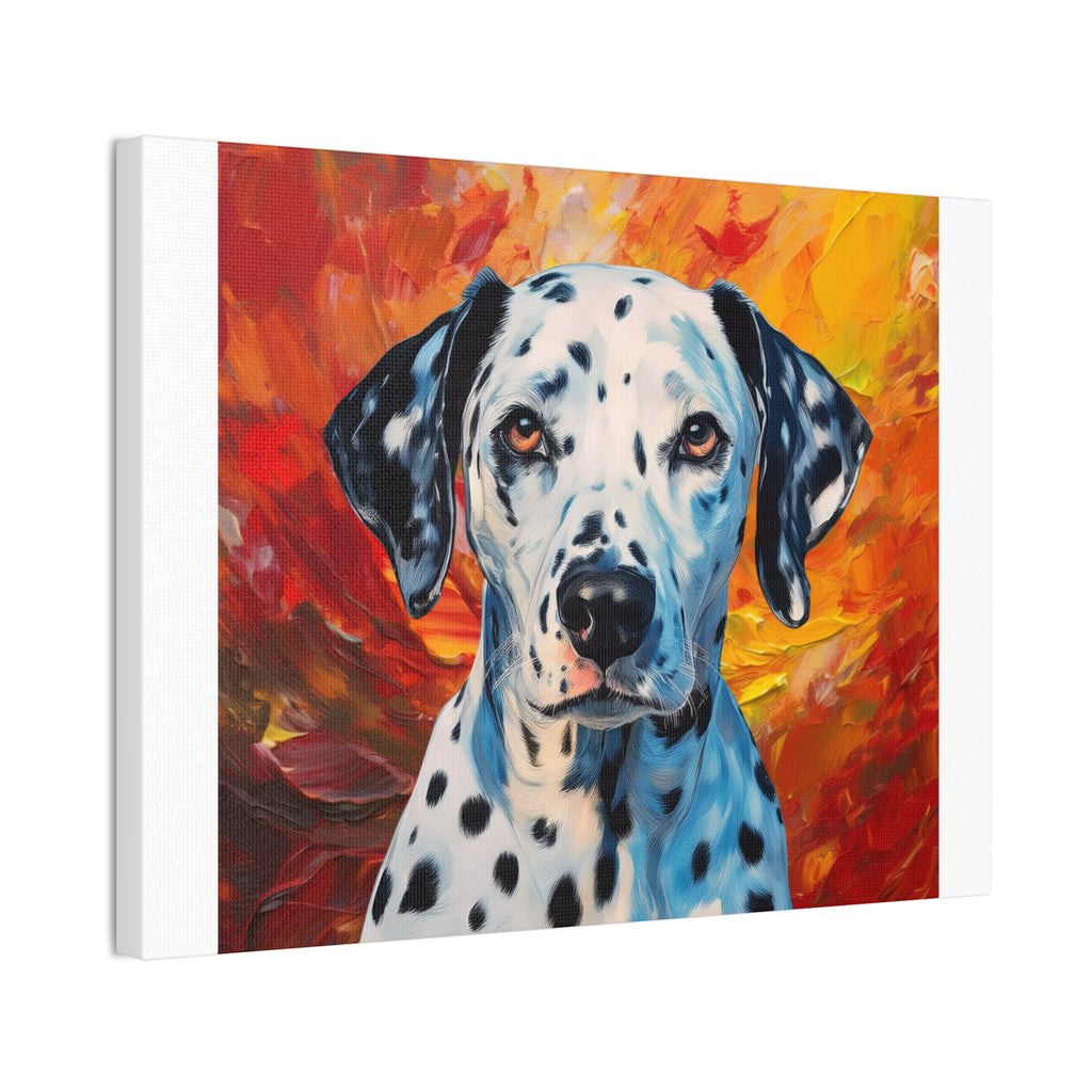 Dalmation Canvas Stretched, 0.75"
