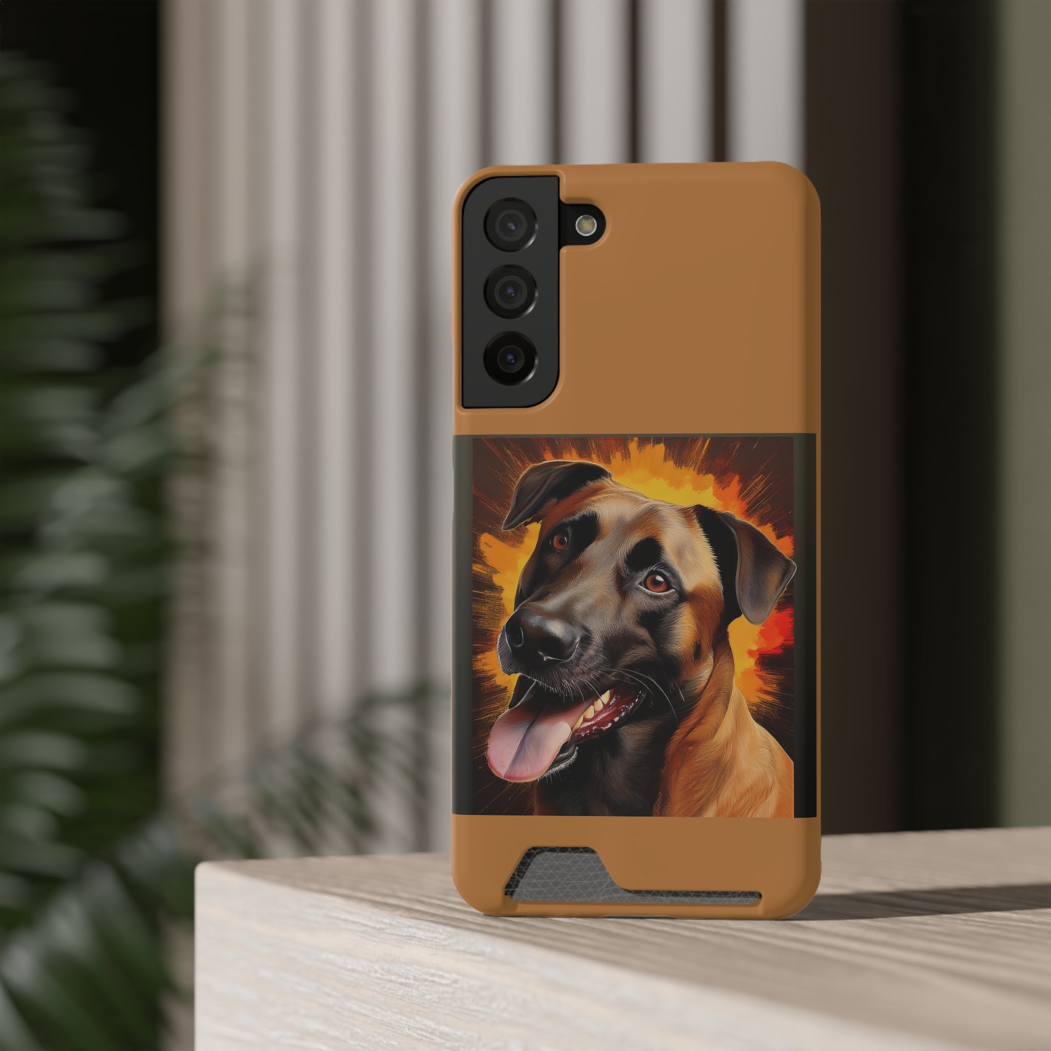 Belgian Malinois Shepherd Phone Case with Card Holder