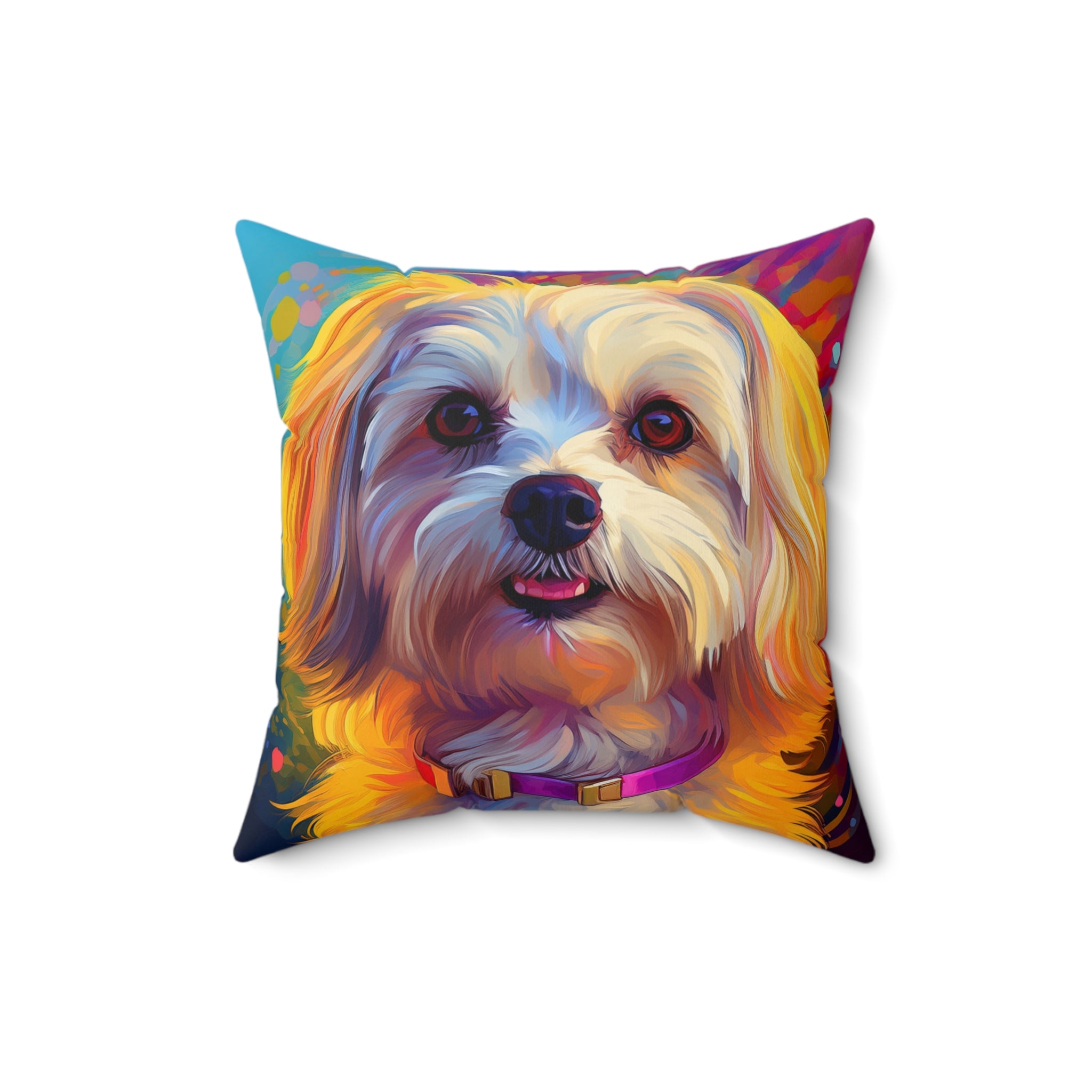Havanese Square Pillow