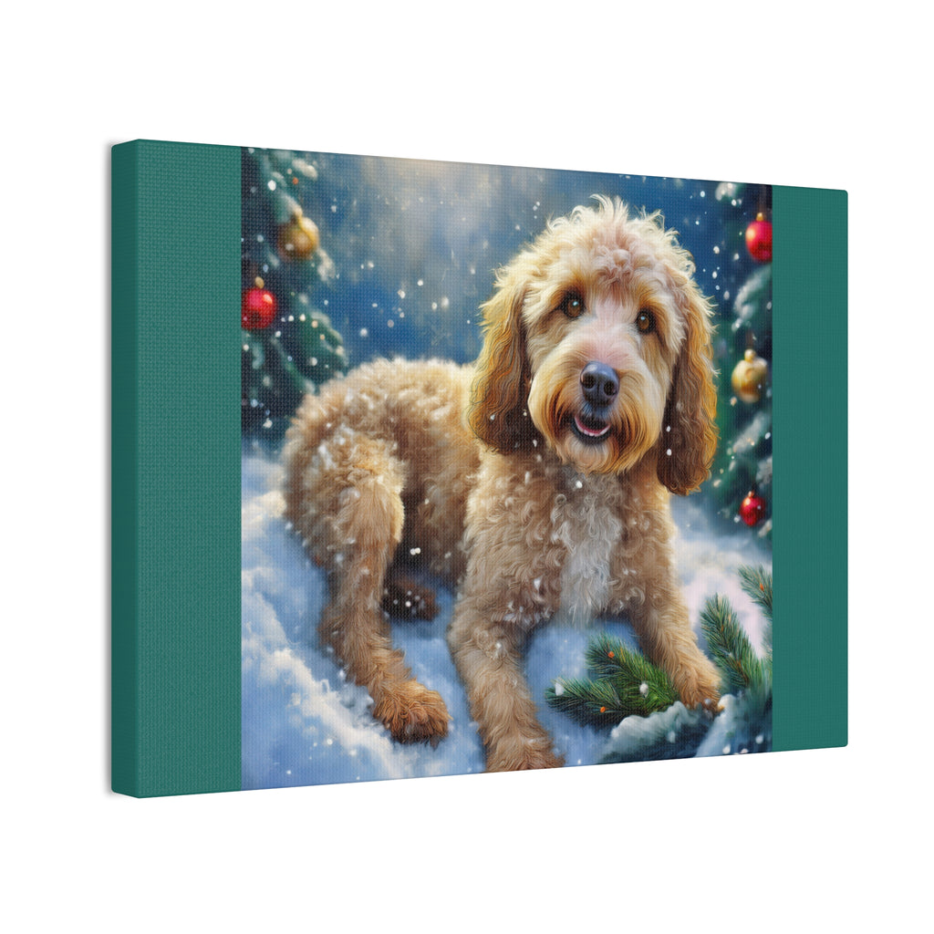 Doodle Holiday Canvas Painting