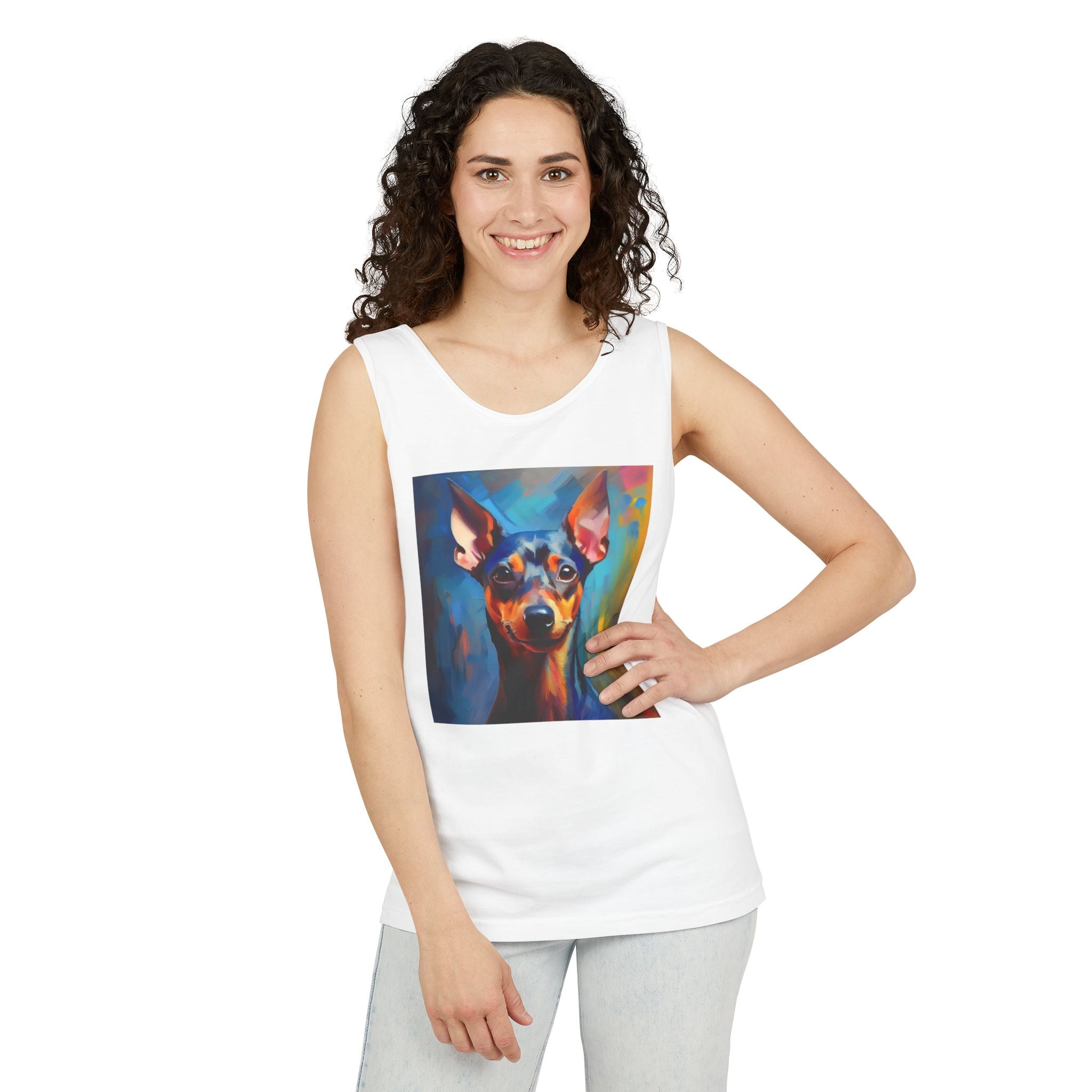 Miniature Pinscher Unisex Tank Top