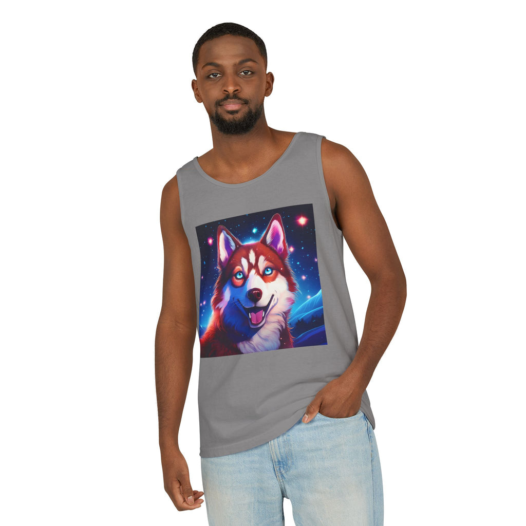 Eskimo Husky Unisex Tank Top
