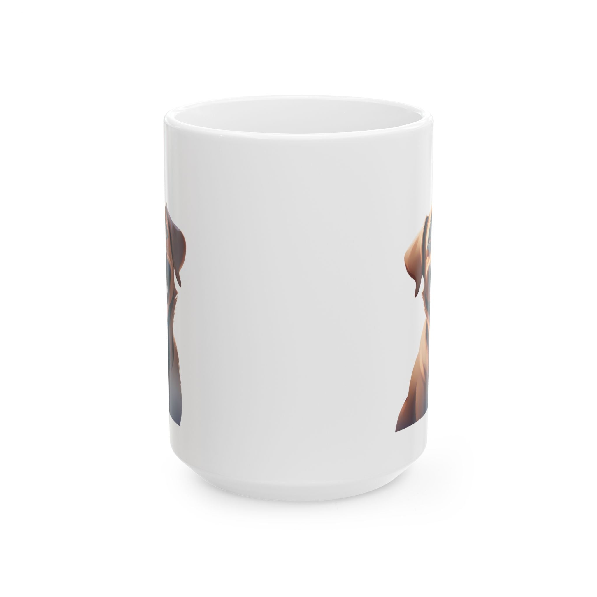 Black Mouth Cur Ceramic Mug, (11oz, 15oz)