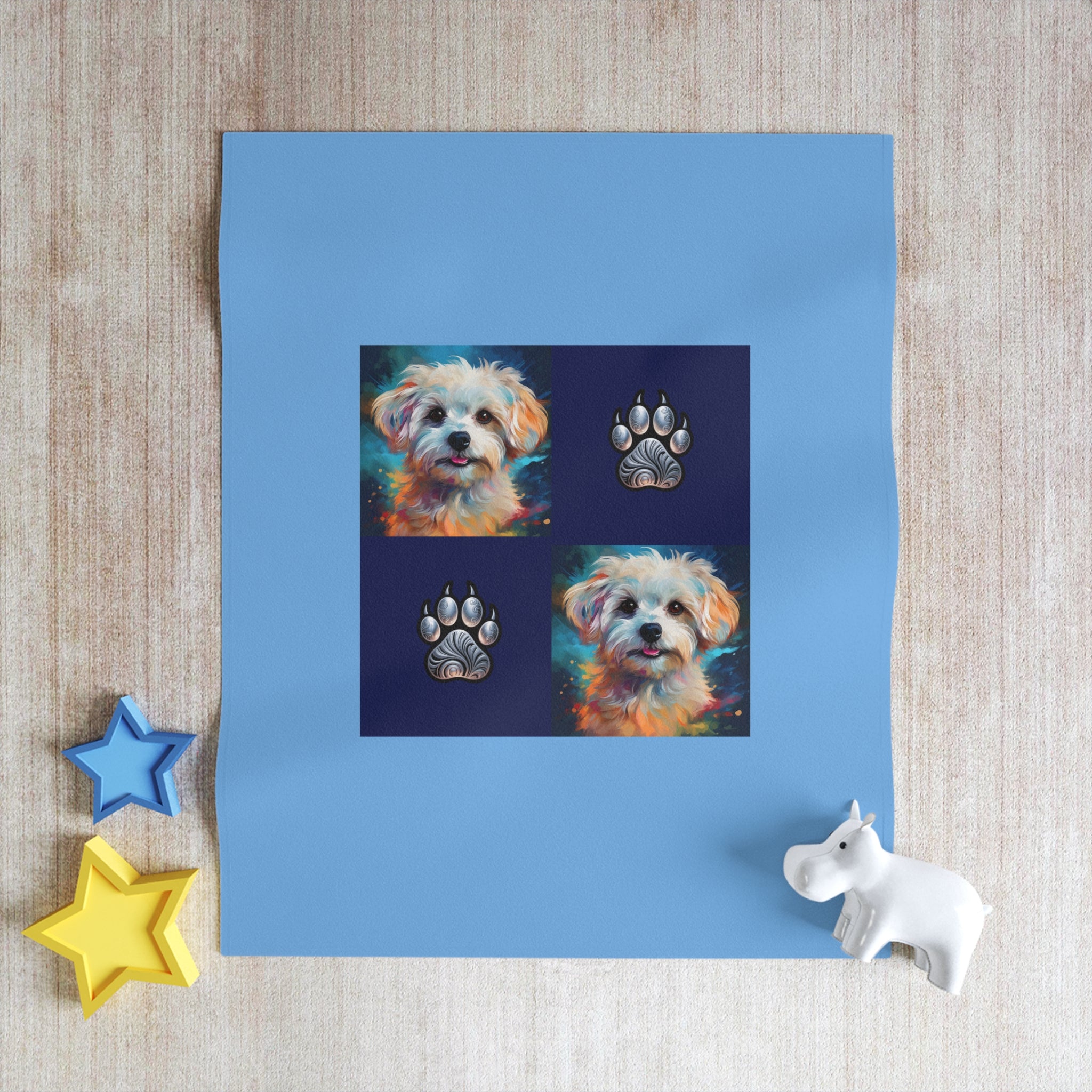 Maltese Throw Blanket