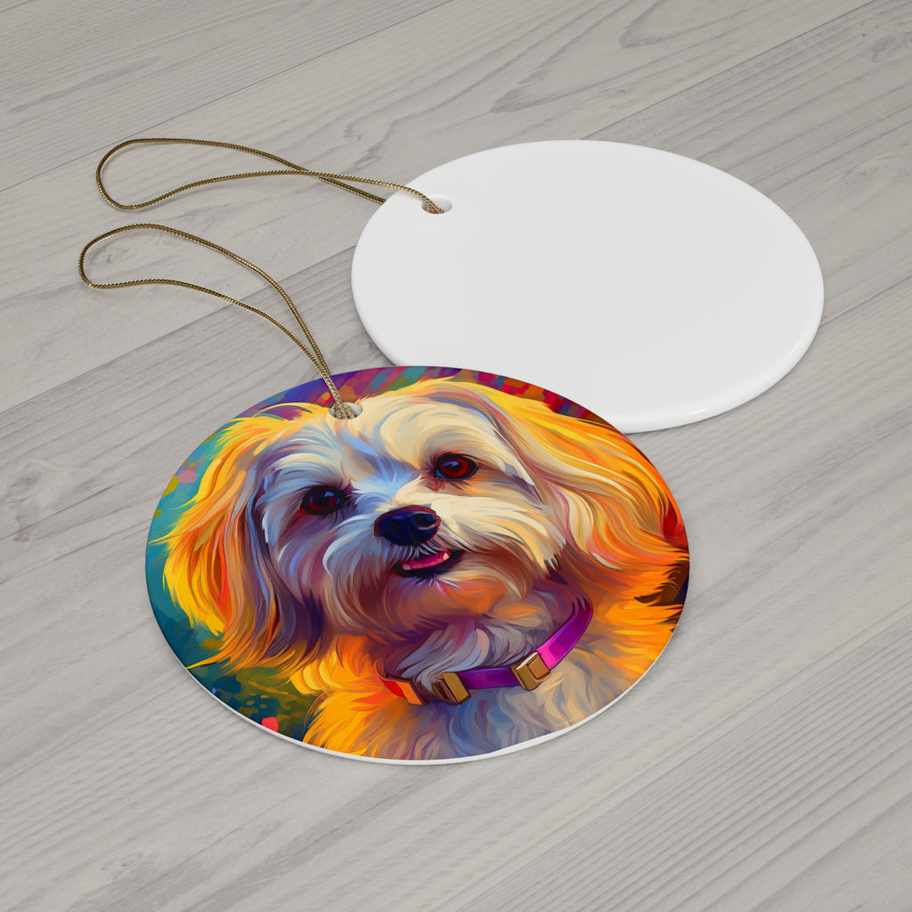 Havanese Ceramic Ornament