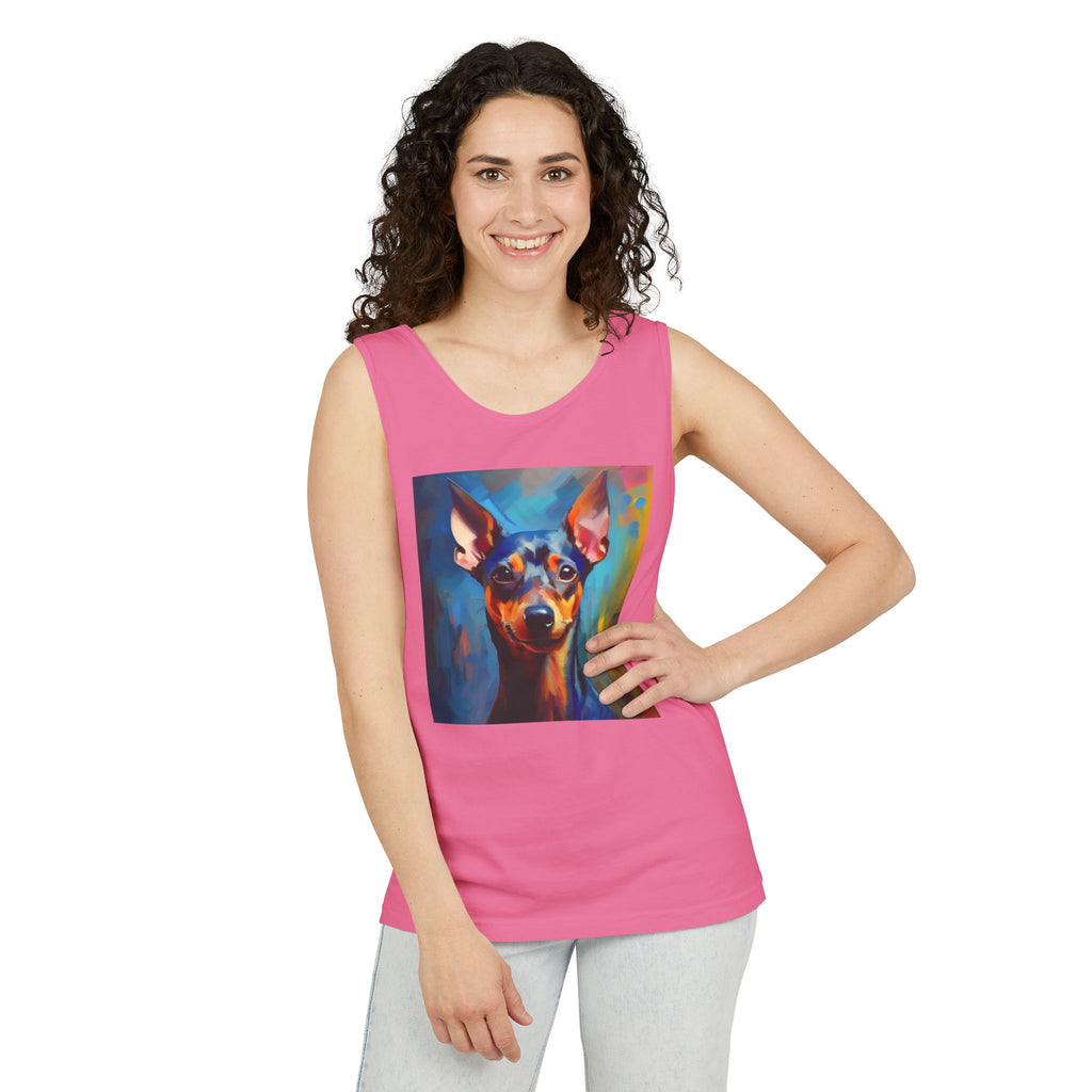 Miniature Pinscher Unisex Tank Top