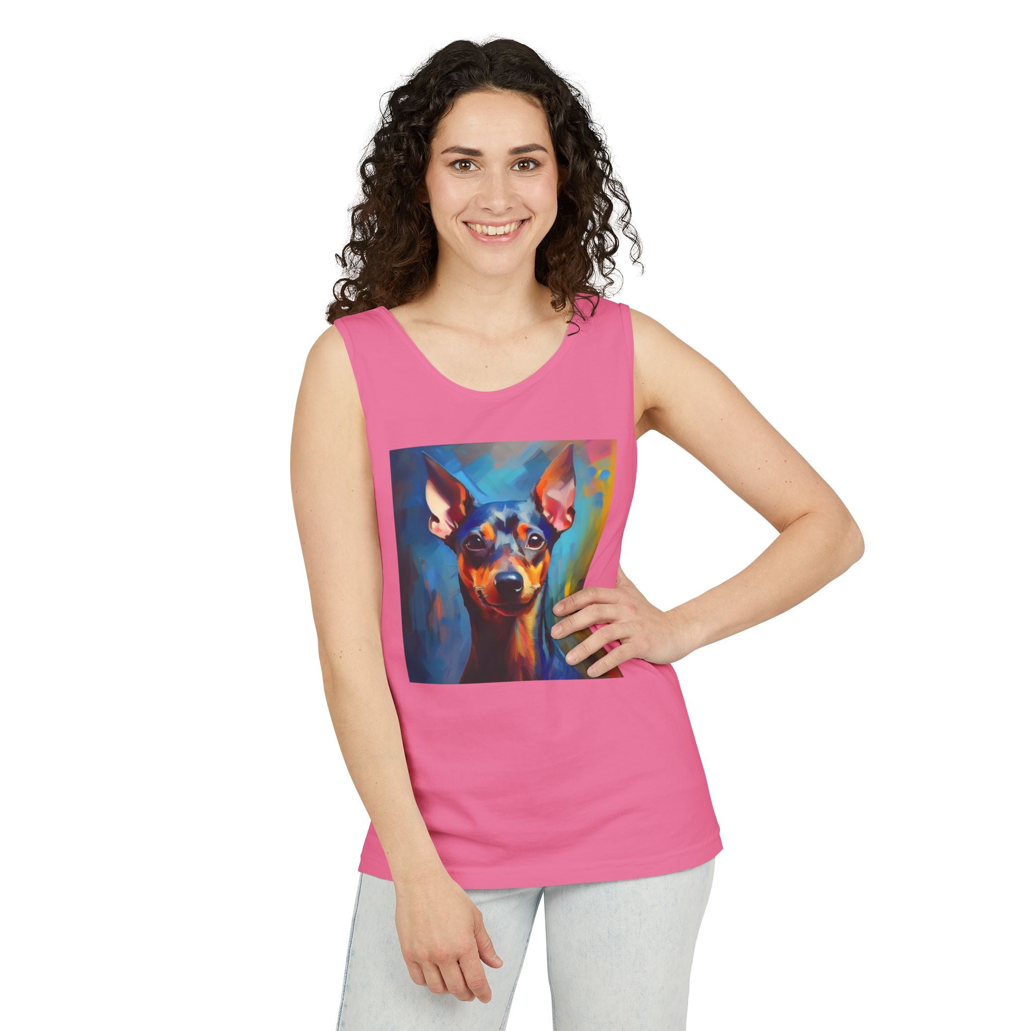 Miniature Pinscher Unisex Tank Top